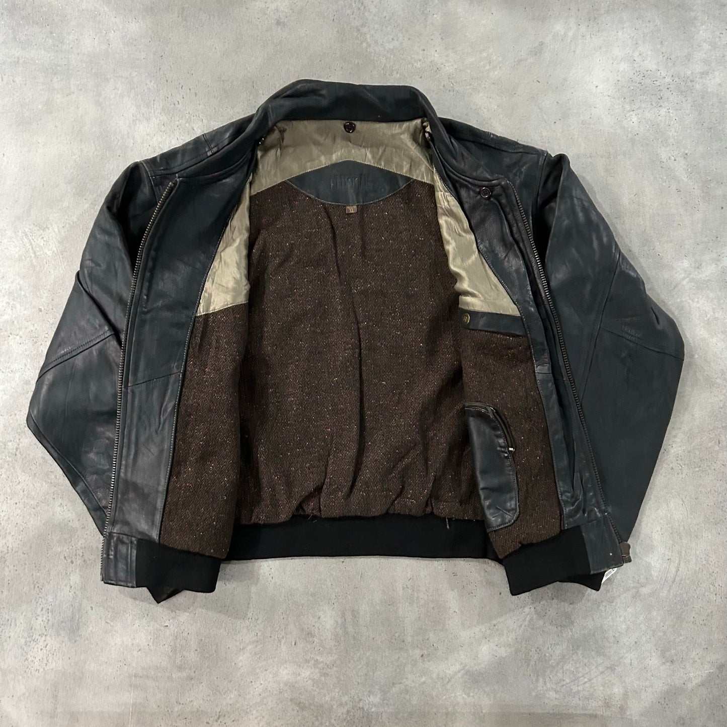 Vintage 70s-90s France Redskins Military Flight Leather Jackets
