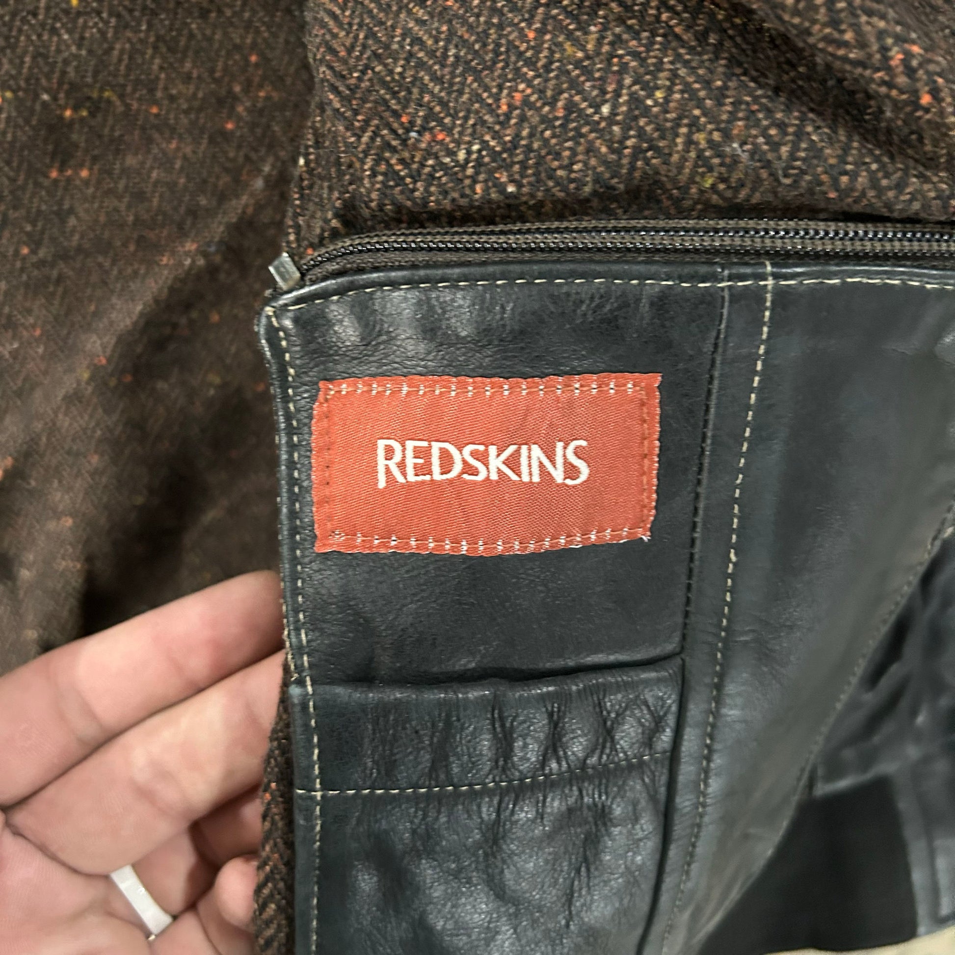 Vintage 70s-90s France Redskins Military Flight Leather Jackets
