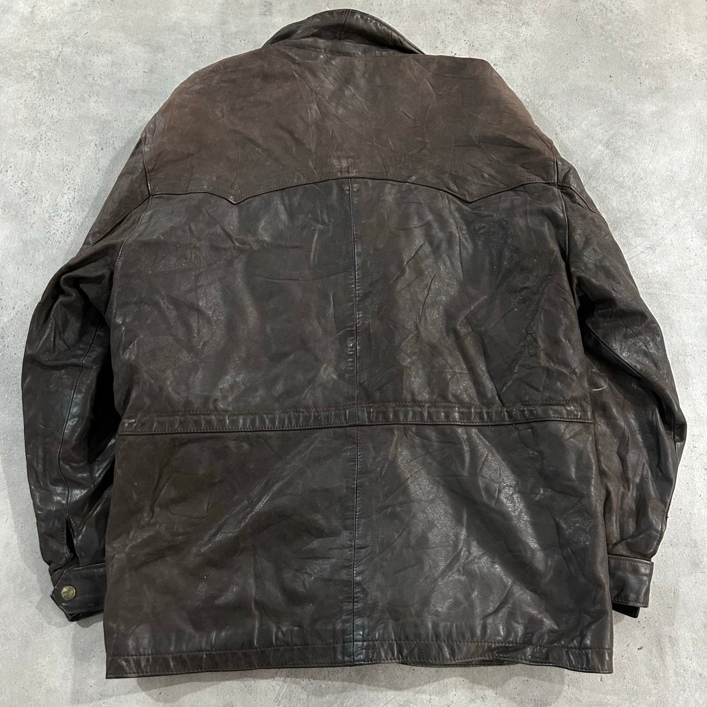 Vintage 70s-90s France Mid-Length Leather Jackets