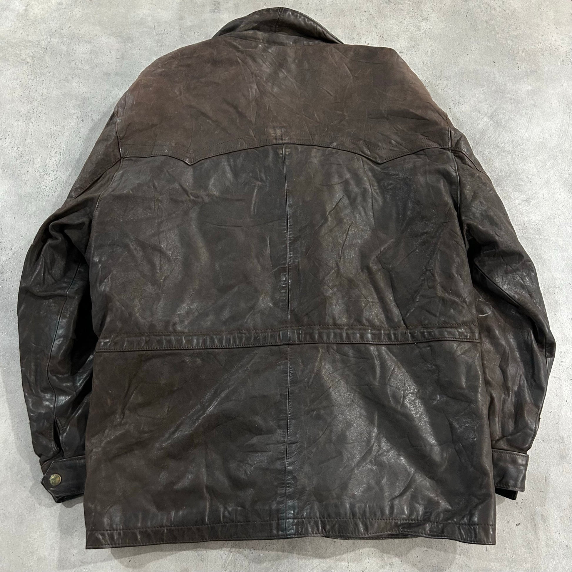 Vintage 70s-90s France Mid-Length Leather Jackets