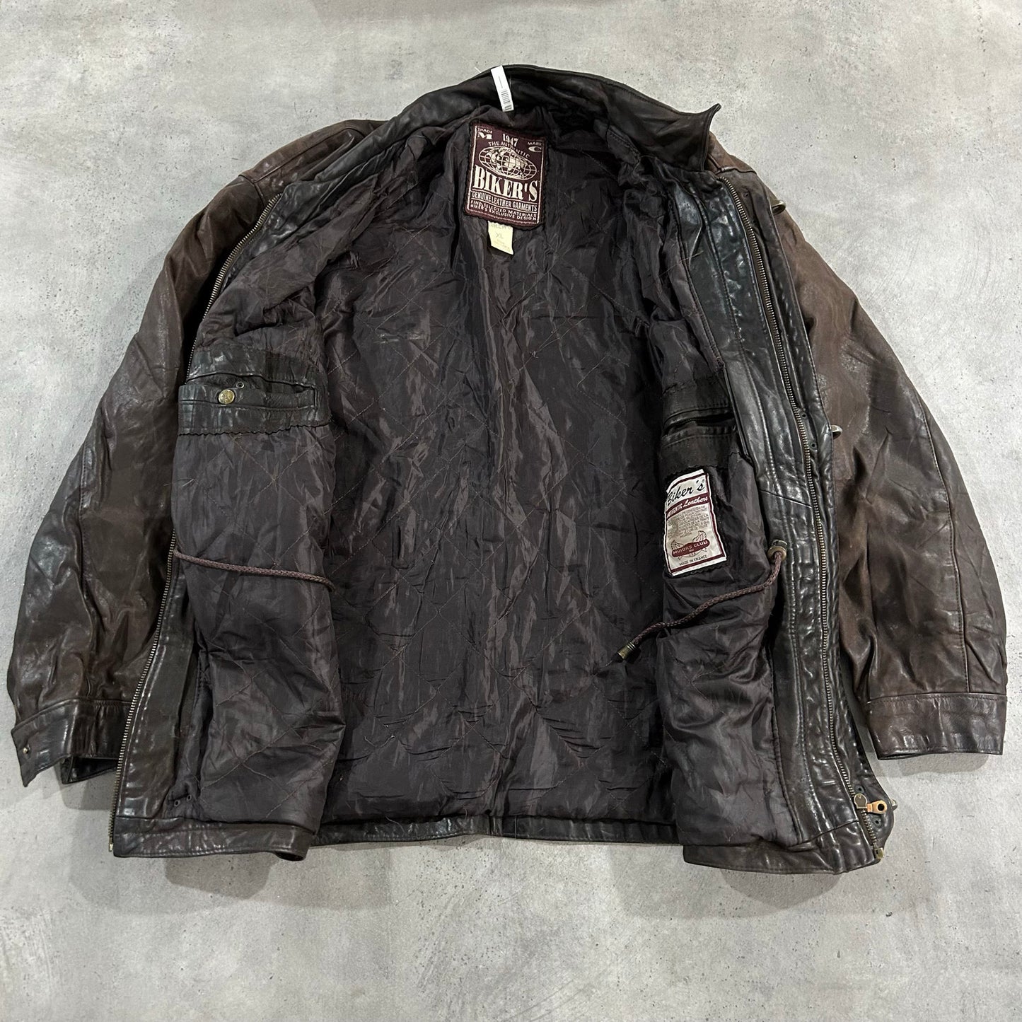Vintage 70s-90s France Mid-Length Leather Jackets