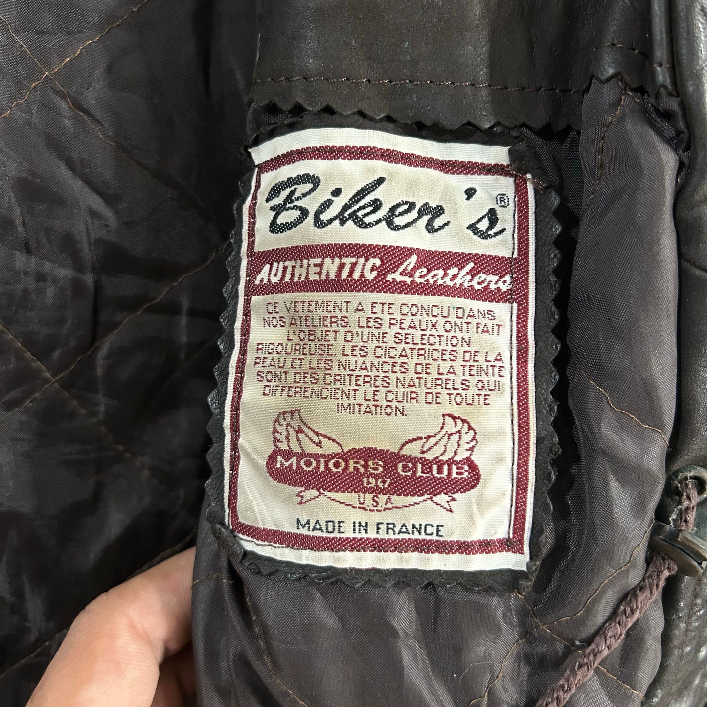 Vintage 70s-90s France Mid-Length Leather Jackets
