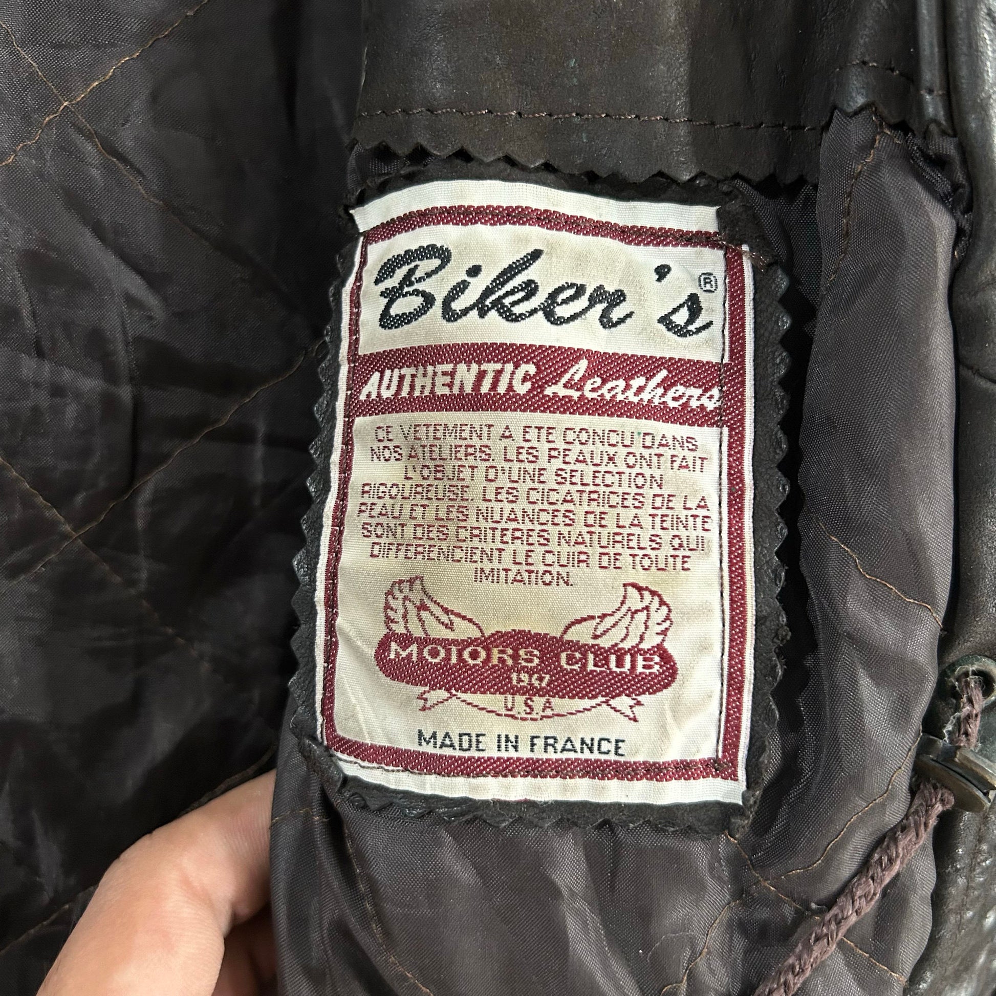 Vintage 70s-90s France Mid-Length Leather Jackets