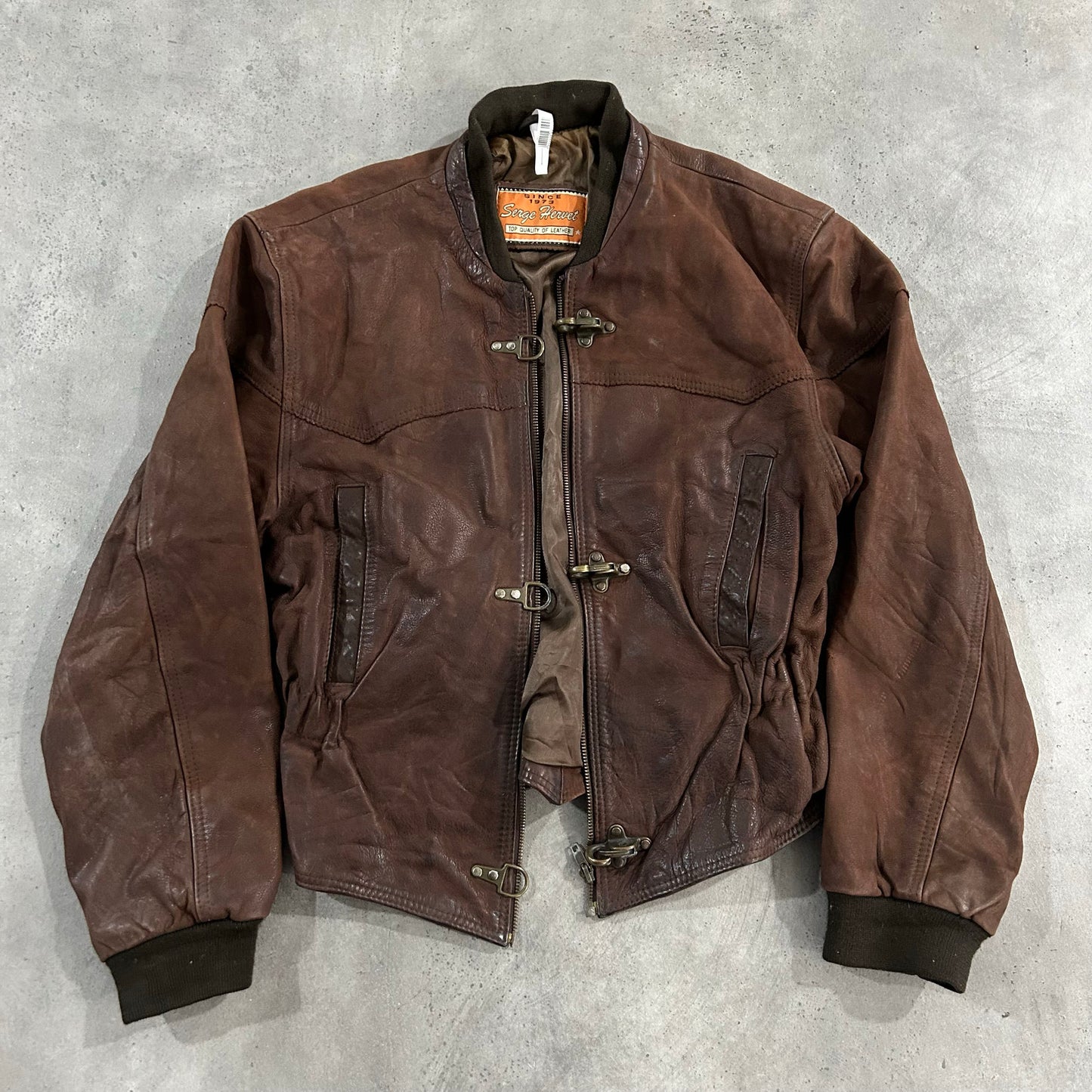 Vintage 70s-90s France Leather Jackets