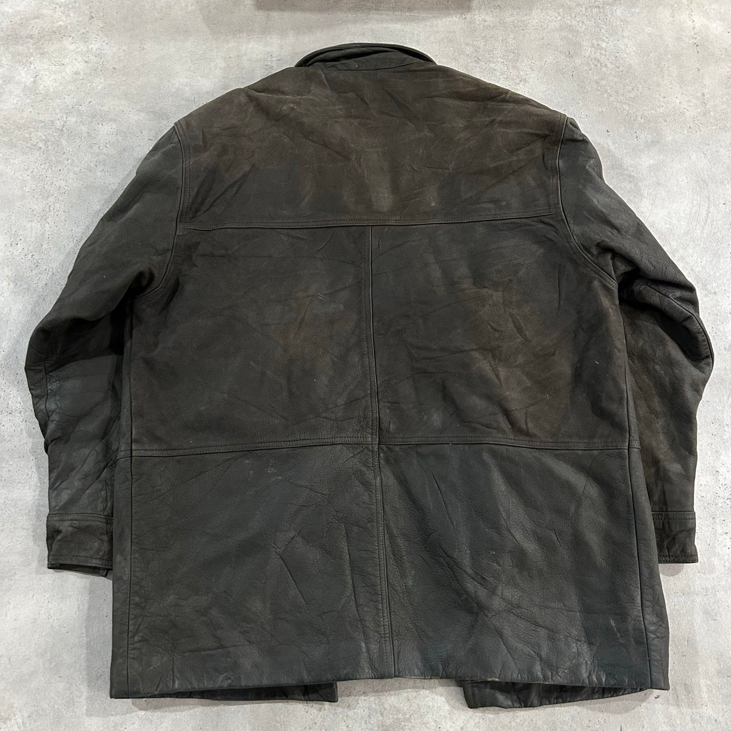 Vintage 70s-90s Marlboro Workwear Mid-Length Leather Jackets