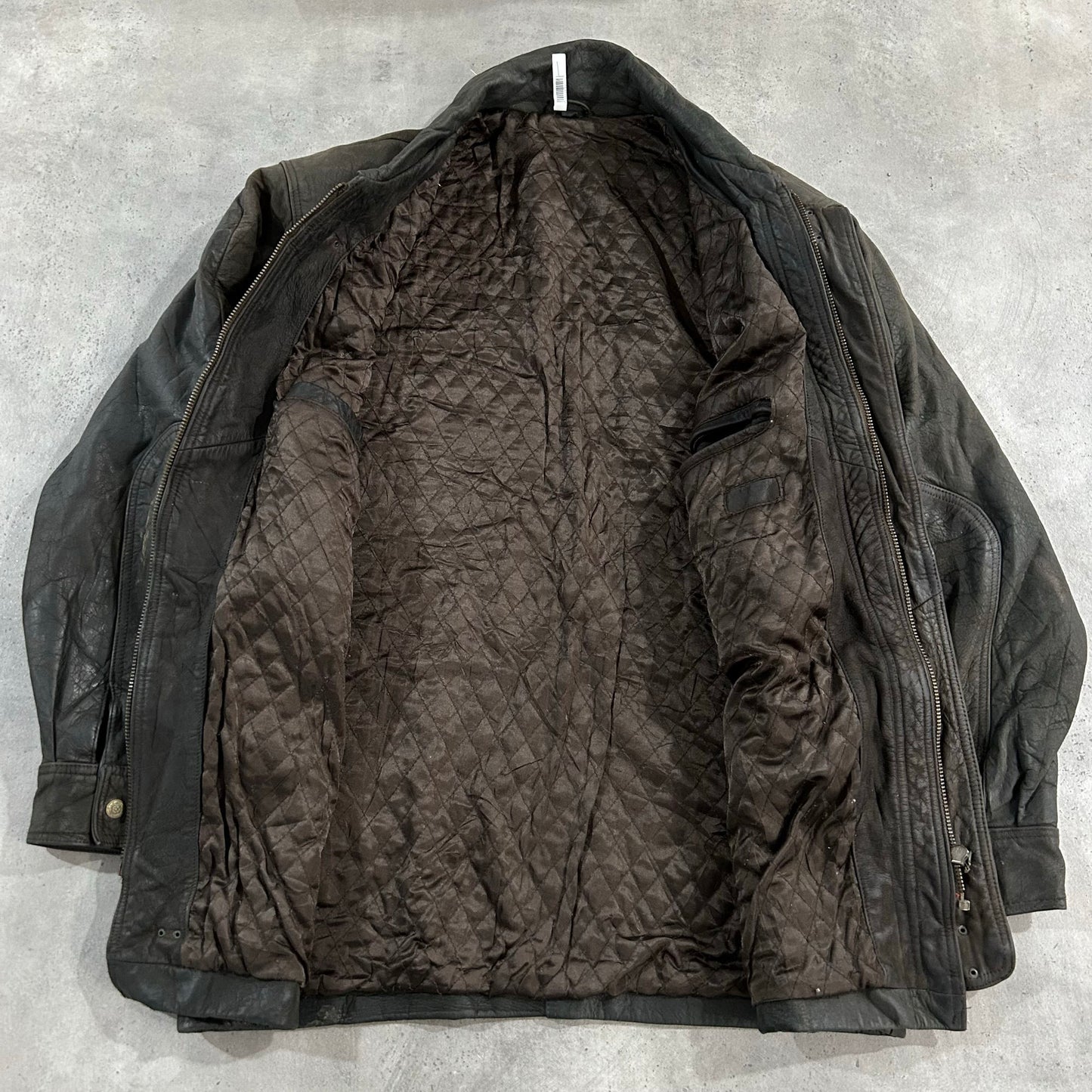 Vintage 70s-90s Marlboro Workwear Mid-Length Leather Jackets