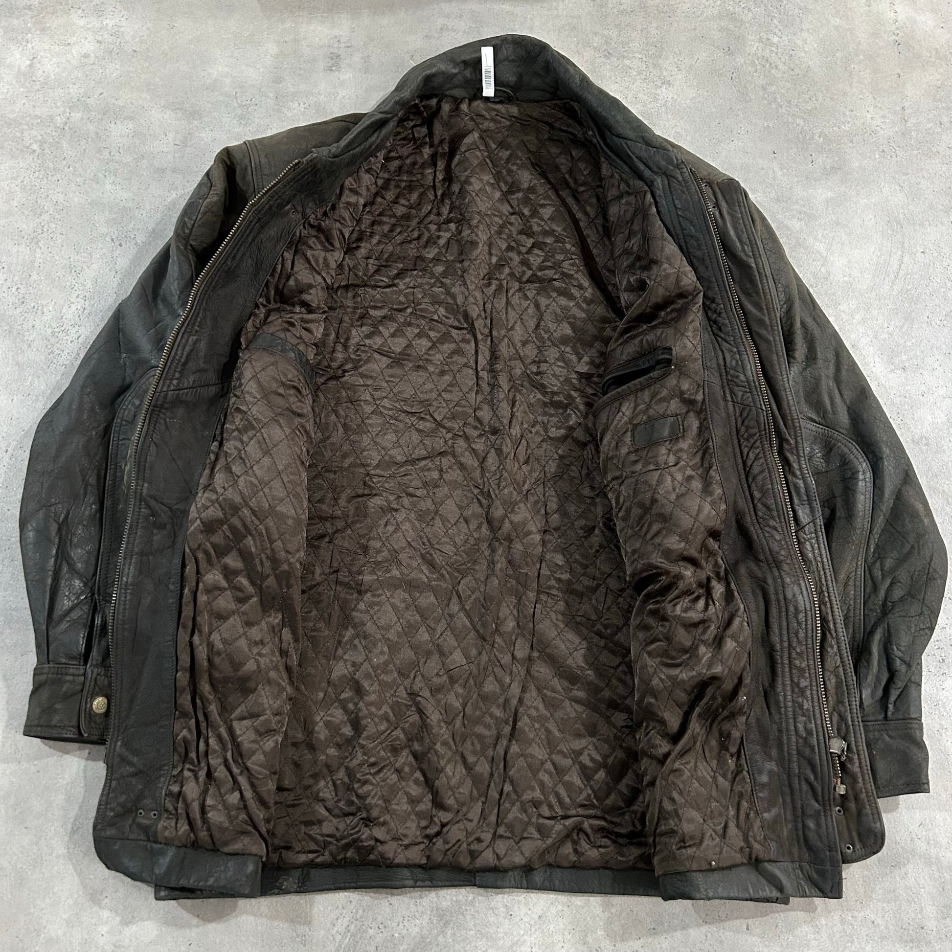 Vintage 70s-90s Marlboro Workwear Mid-Length Leather Jackets