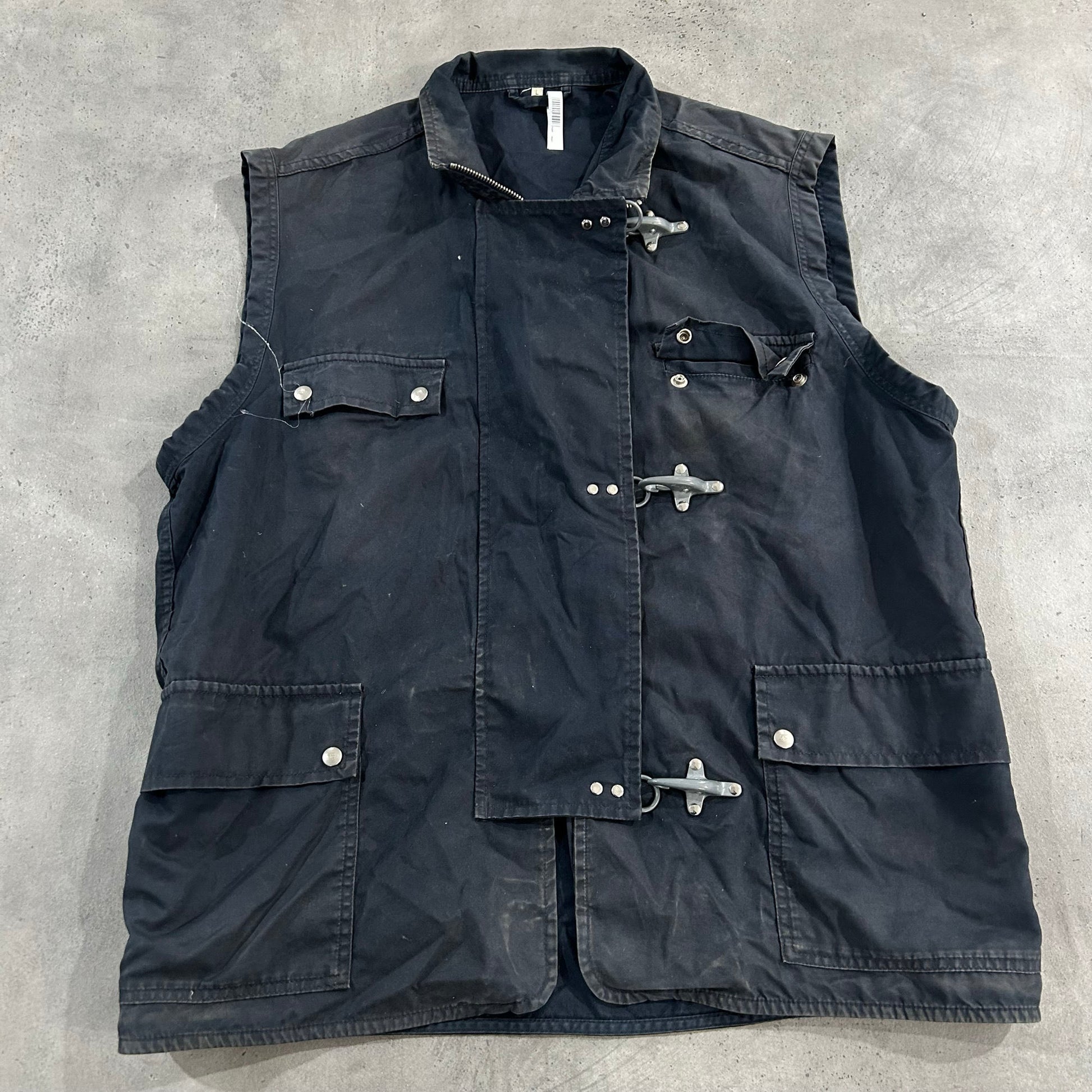 Vintage 70s-90s Italy Workwear Vests