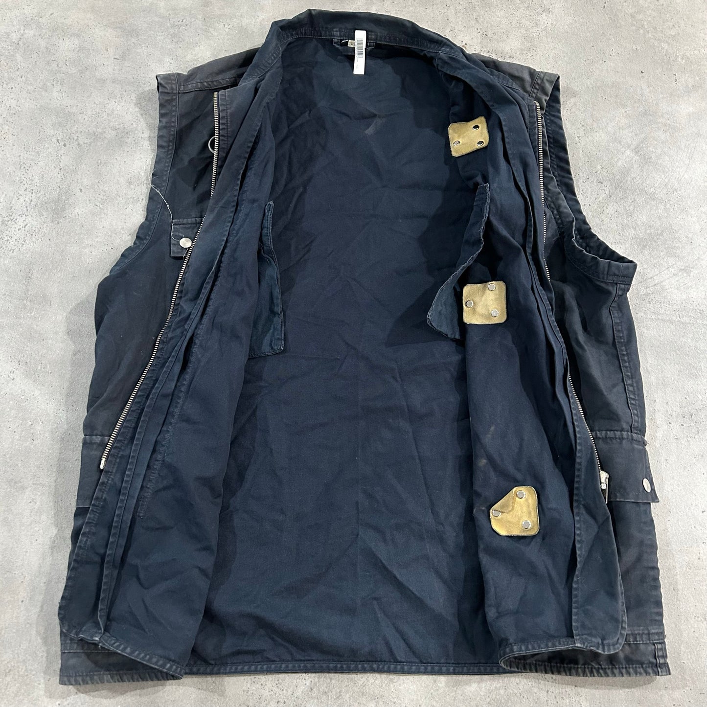 Vintage 70s-90s Italy Workwear Vests