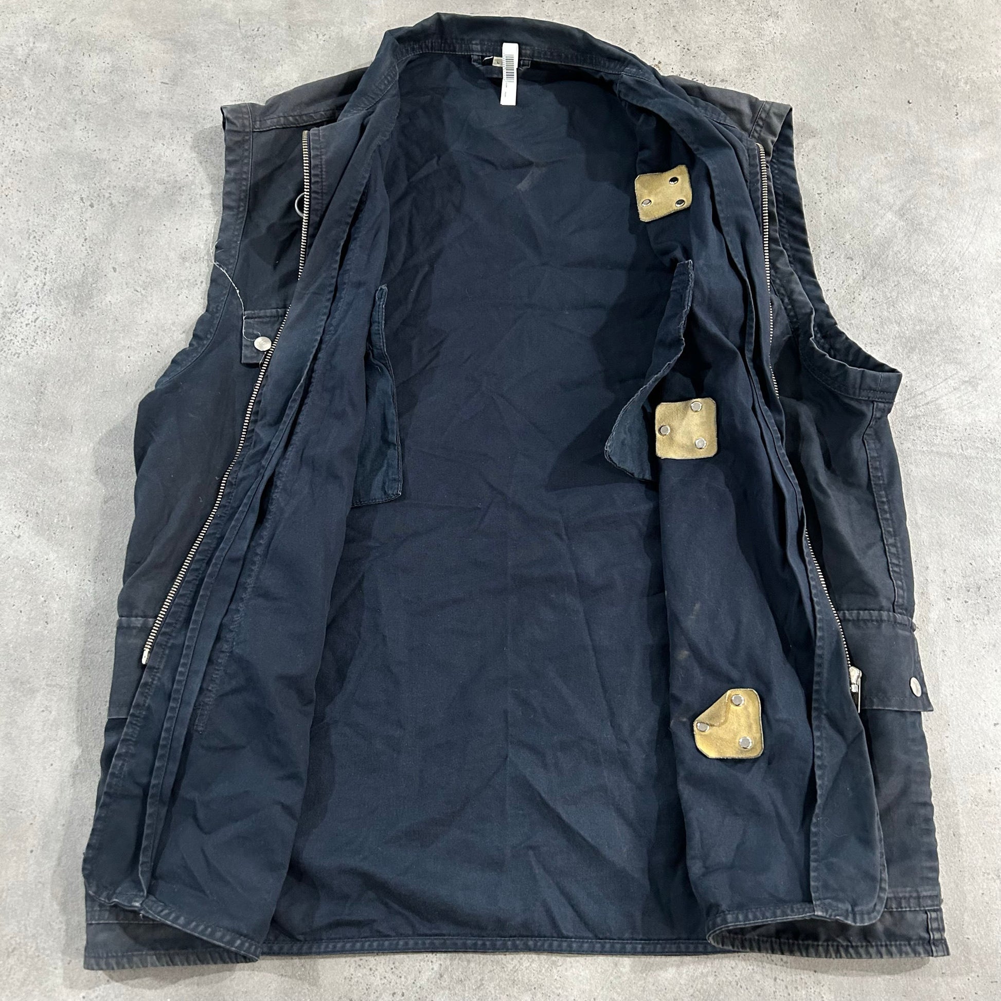 Vintage 70s-90s Italy Workwear Vests