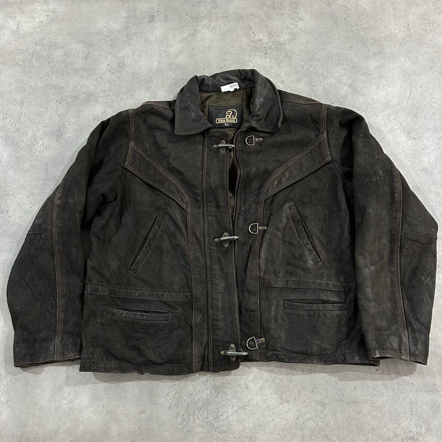 Vintage 70s-90s France Leather Jackets