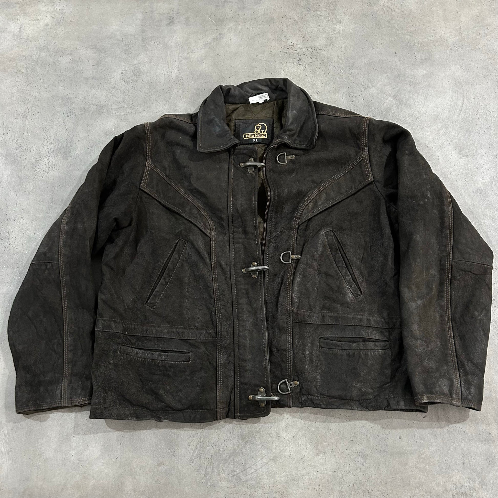 Vintage 70s-90s France Leather Jackets