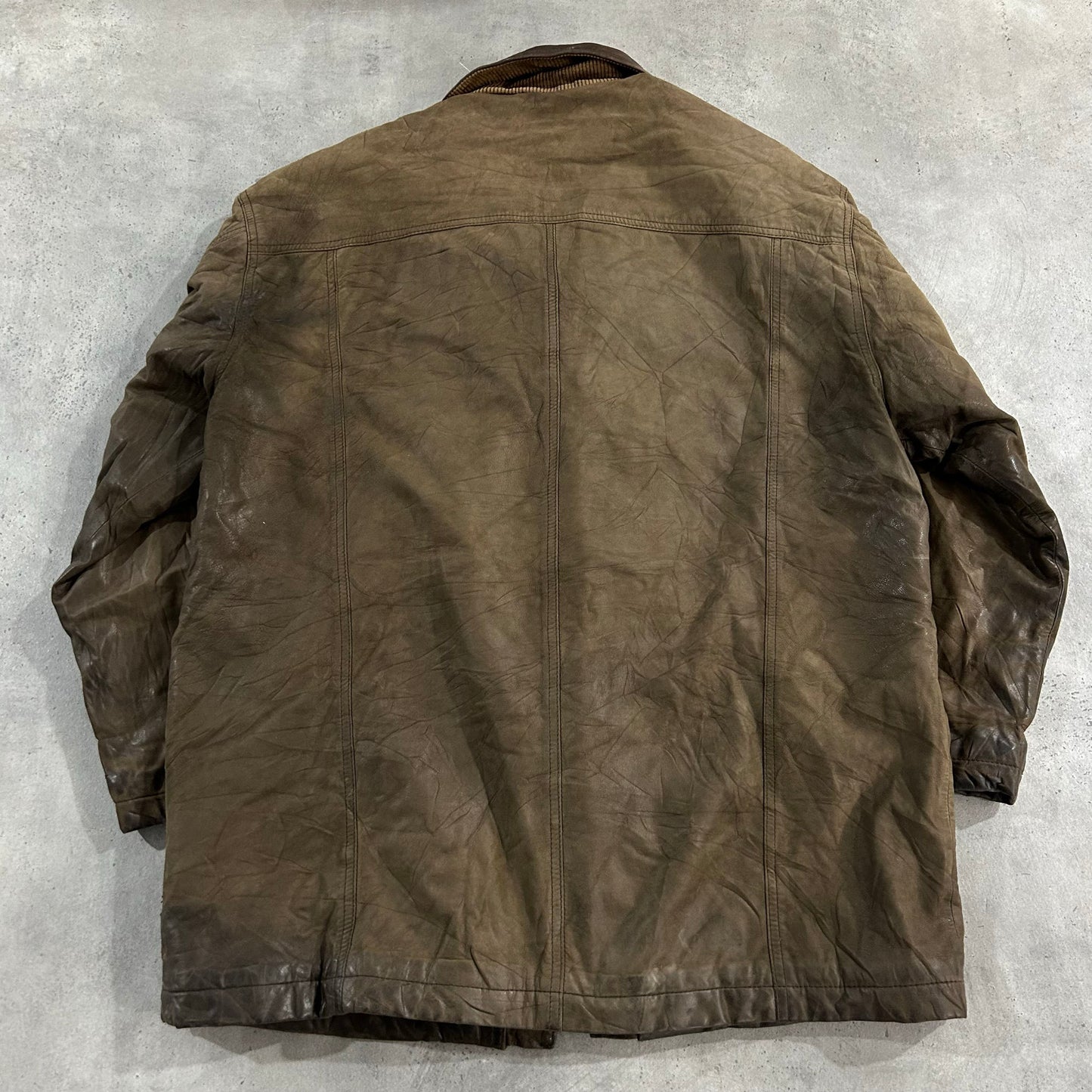 Vintage 70s-90s Germany Workwear Mid-Length Leather Jackets