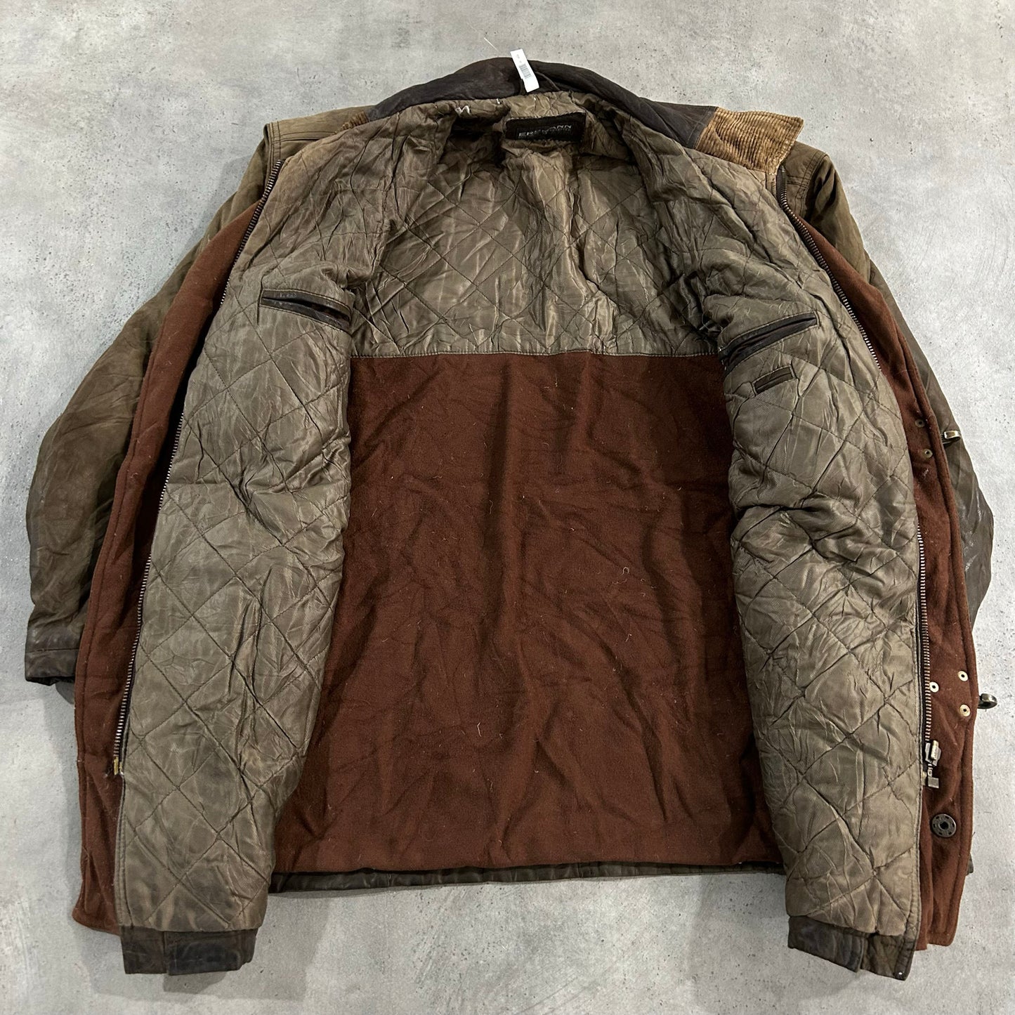 Vintage 70s-90s Germany Workwear Mid-Length Leather Jackets
