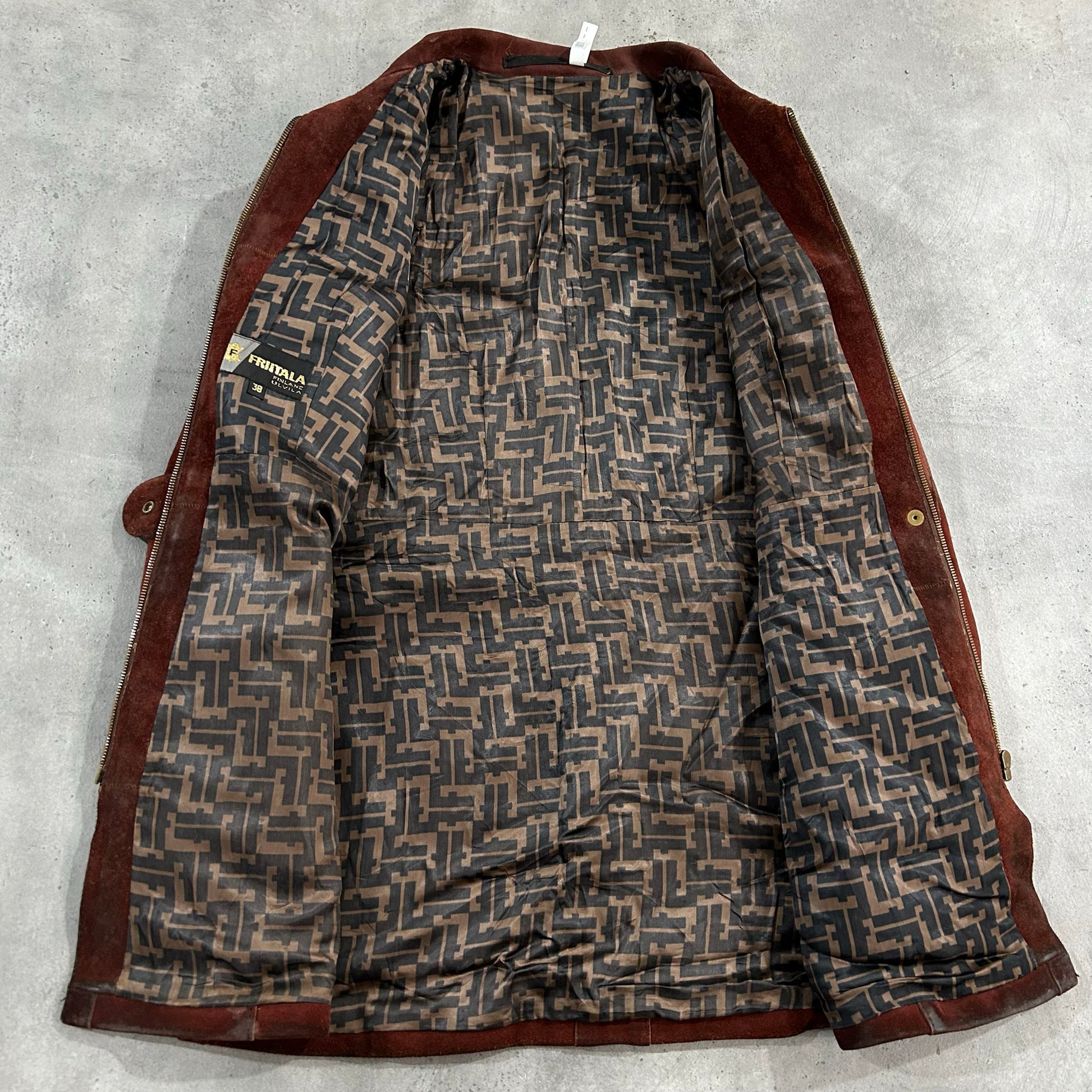 Vintage 70s-90s Finland Mid-Length Leather Jackets