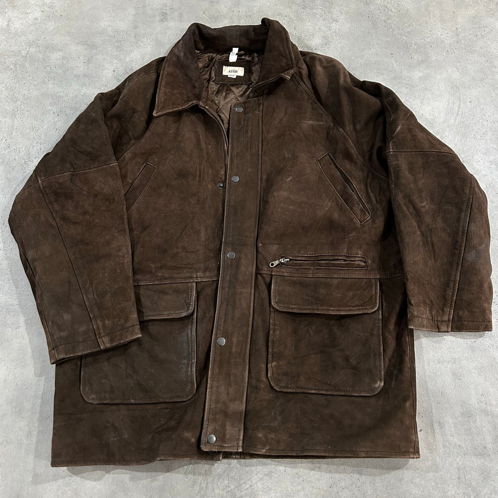 Vintage 70s-90s Workwear Mid-Length Leather Jackets