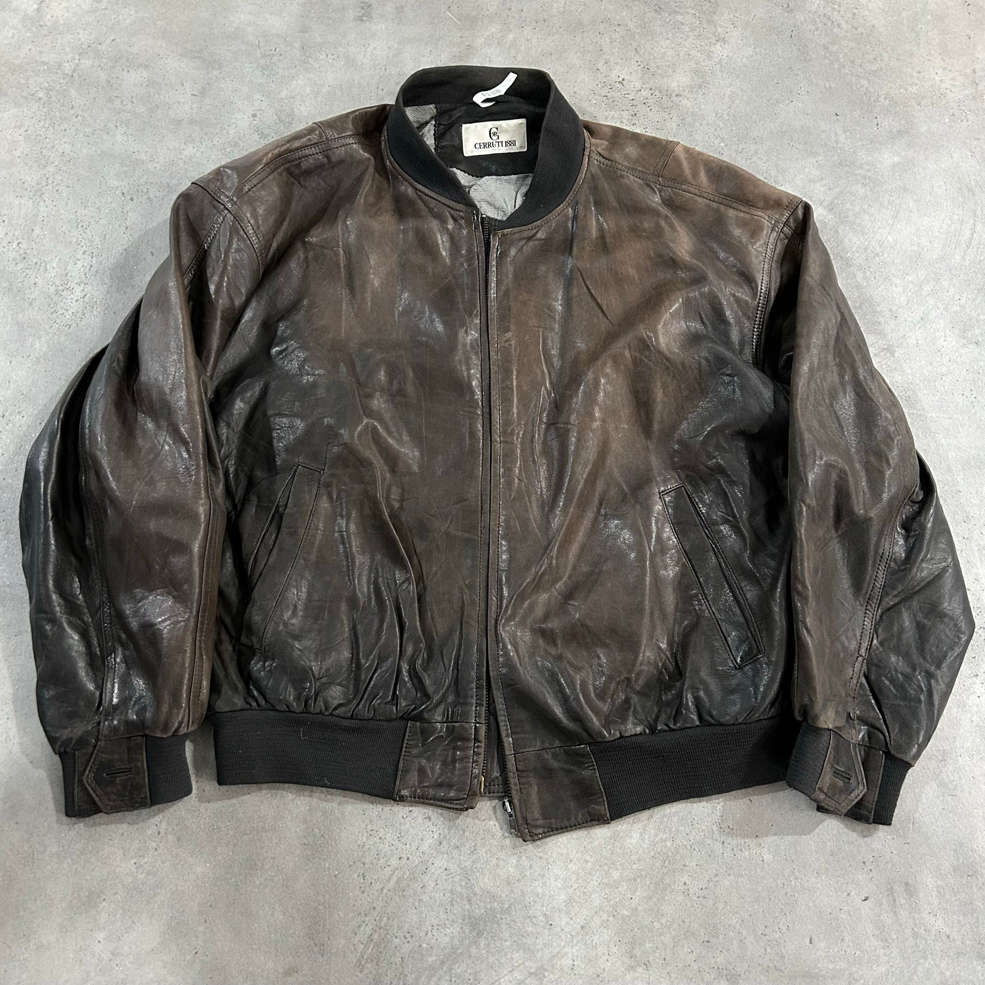 Vintage 70s-90s Italy Pre-owned Luxury Flight Leather Jackets