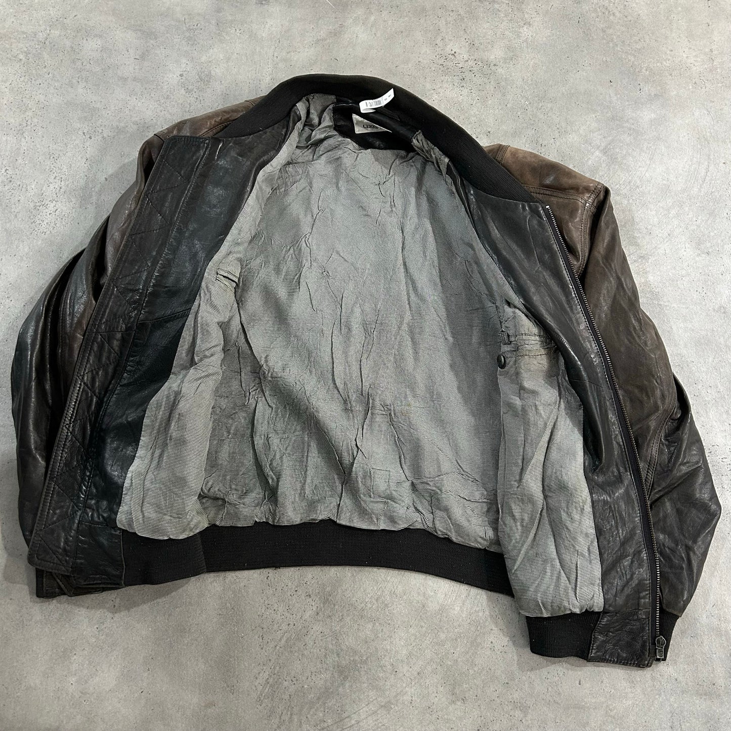 Vintage 70s-90s Italy Pre-owned Luxury Flight Leather Jackets