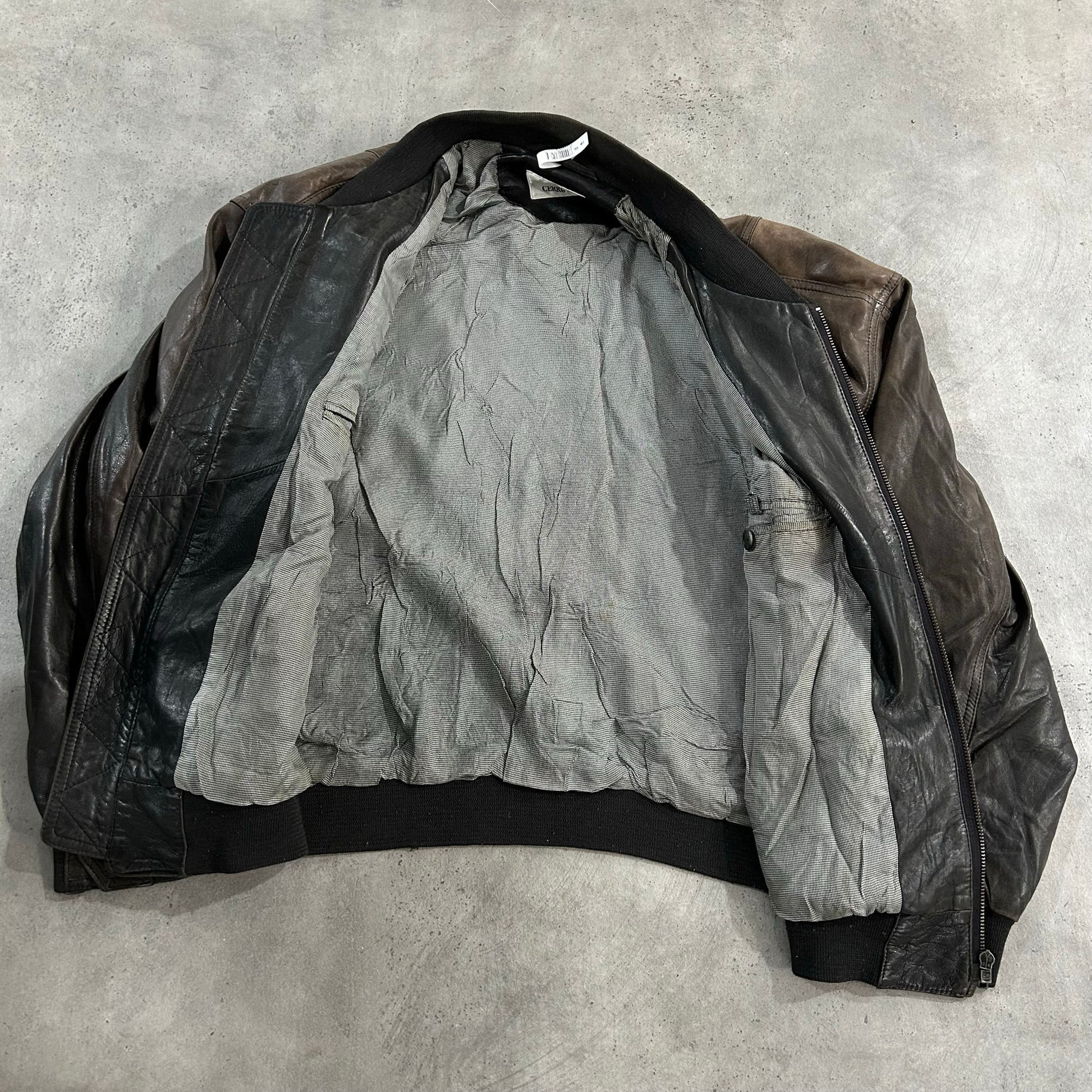 Vintage 70s-90s Italy Pre-owned Luxury Flight Leather Jackets