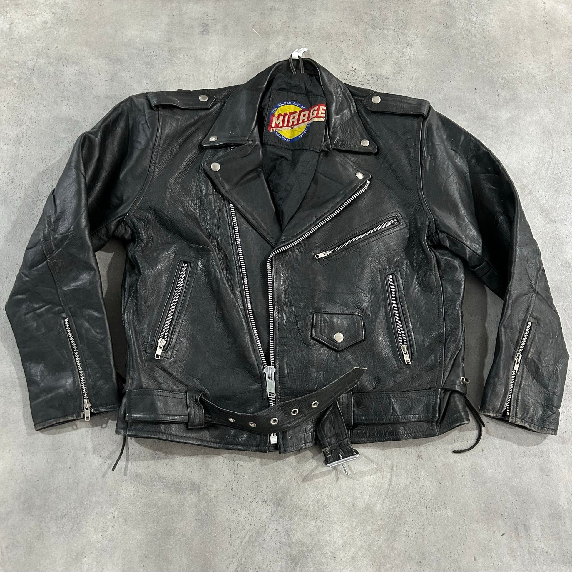 Vintage 70s-90s Double Rider Leather Jackets