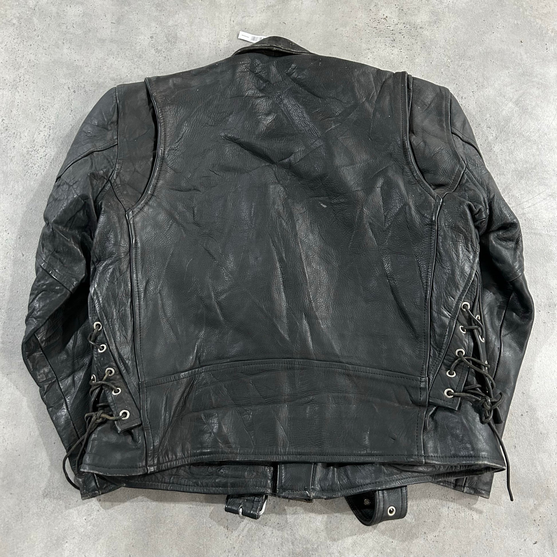 Vintage 70s-90s Double Rider Leather Jackets
