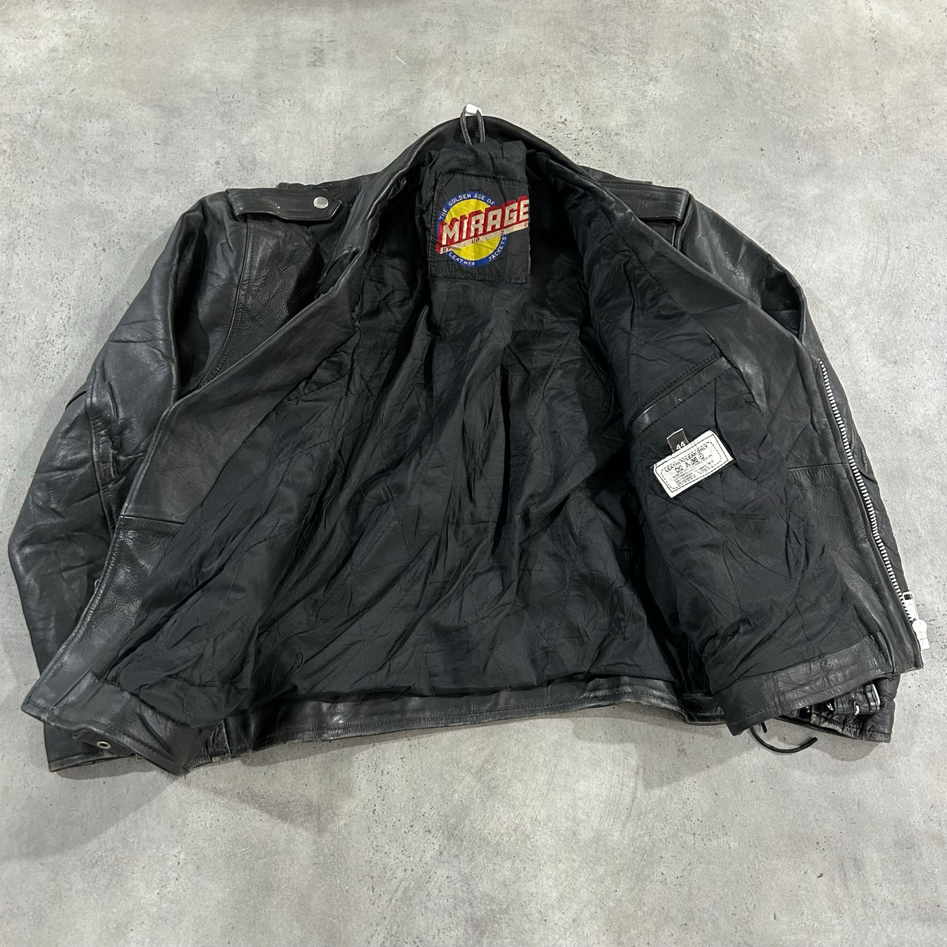 Vintage 70s-90s Double Rider Leather Jackets