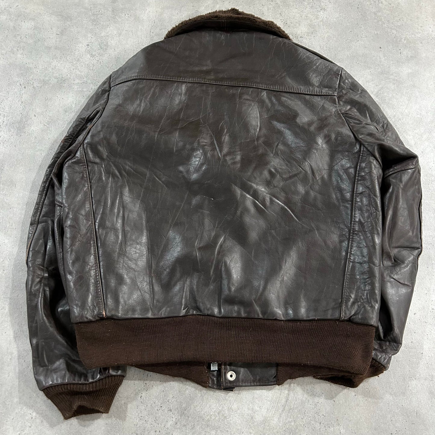 Vintage 70s-90s USA Sears Military Flight Leather Jackets