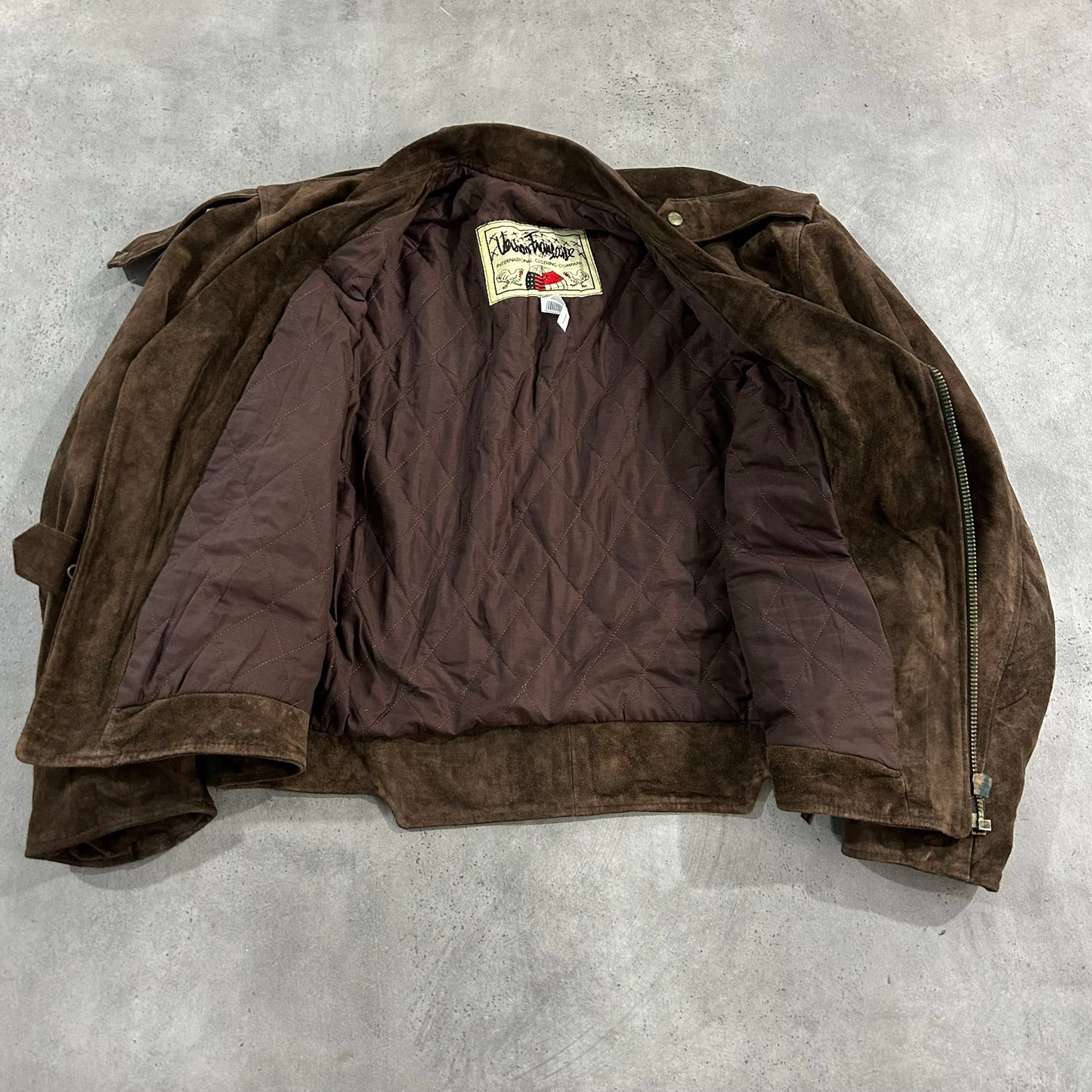 Vintage 70s-90s France Double Rider Leather Jackets