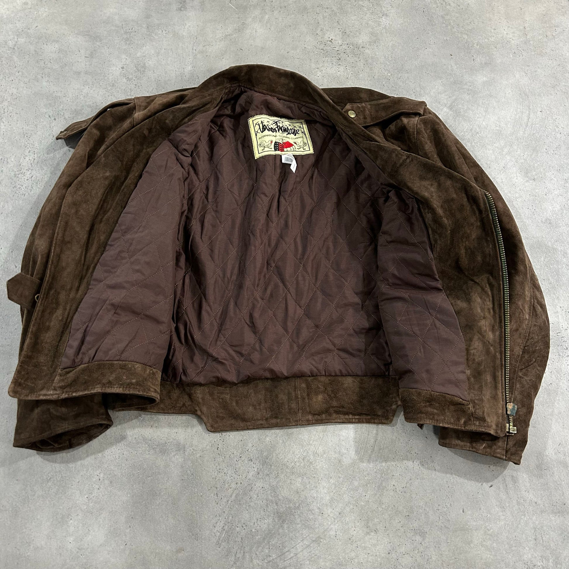 Vintage 70s-90s France Double Rider Leather Jackets