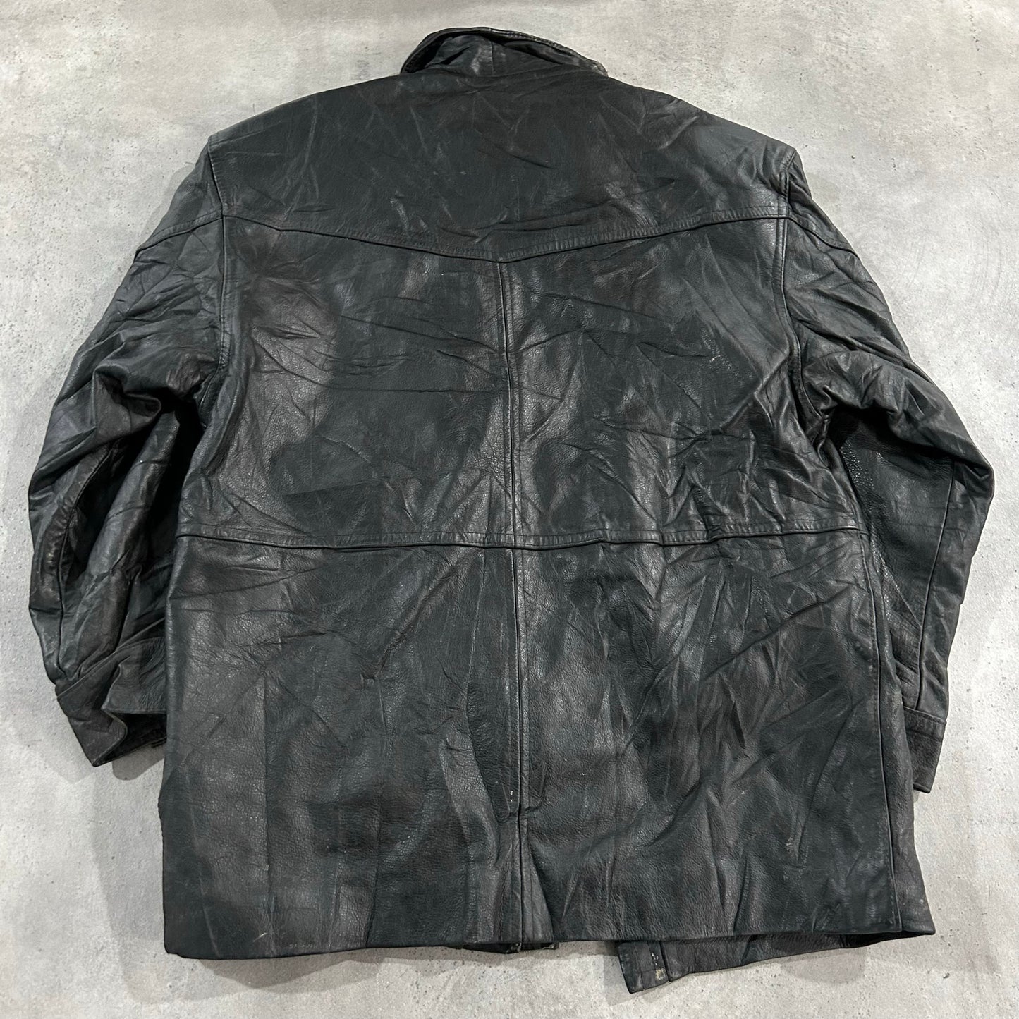Vintage 70s-90s France Mid-Length Leather Jackets