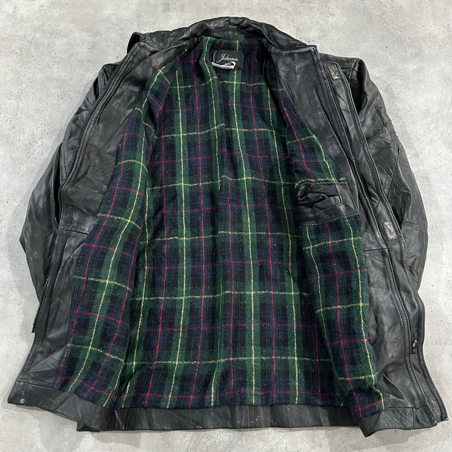 Vintage 70s-90s France Mid-Length Leather Jackets