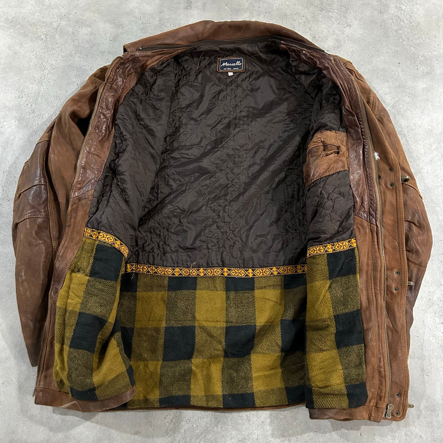 Vintage 70s-90s Workwear Leather Jackets
