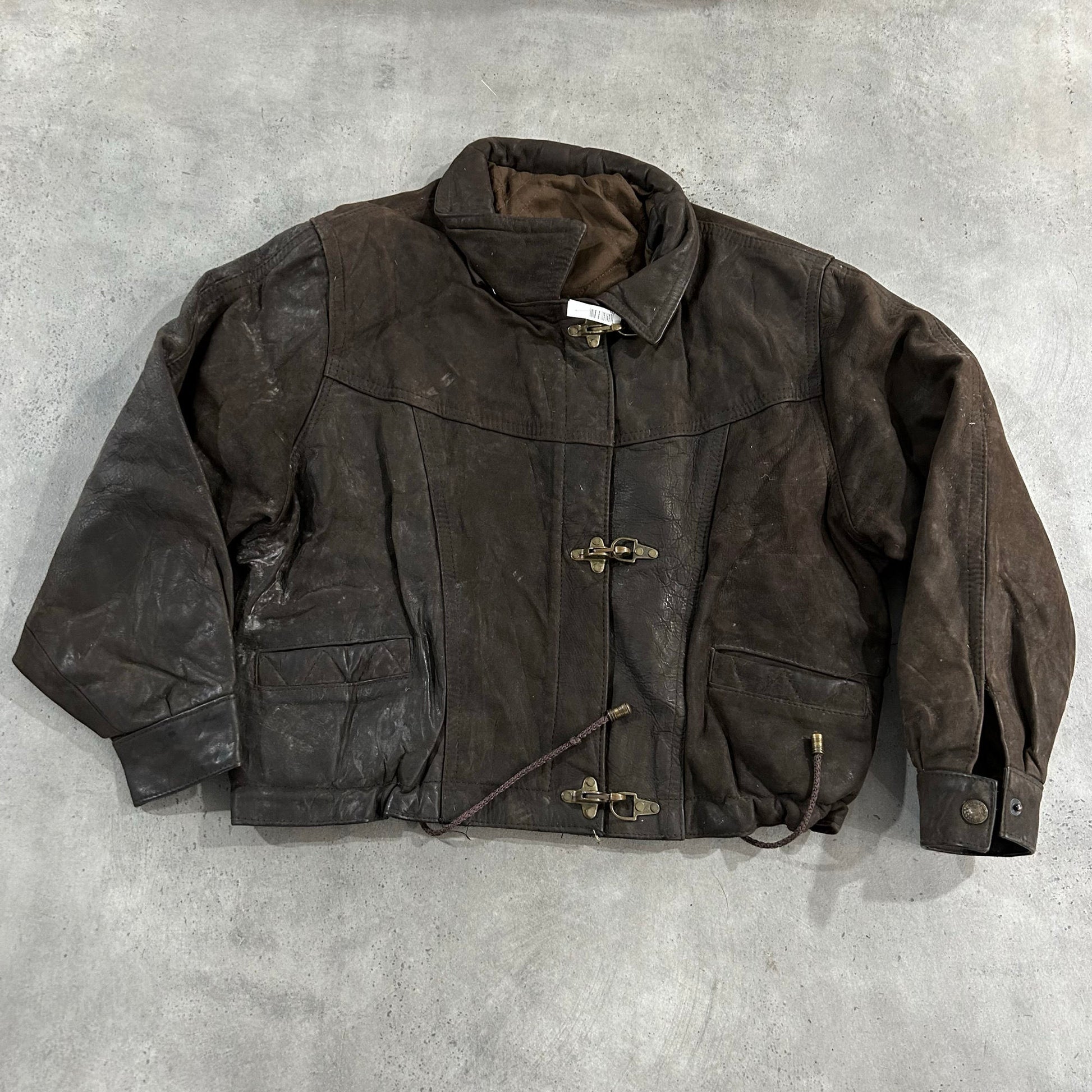 Vintage Workwear Leather Jackets