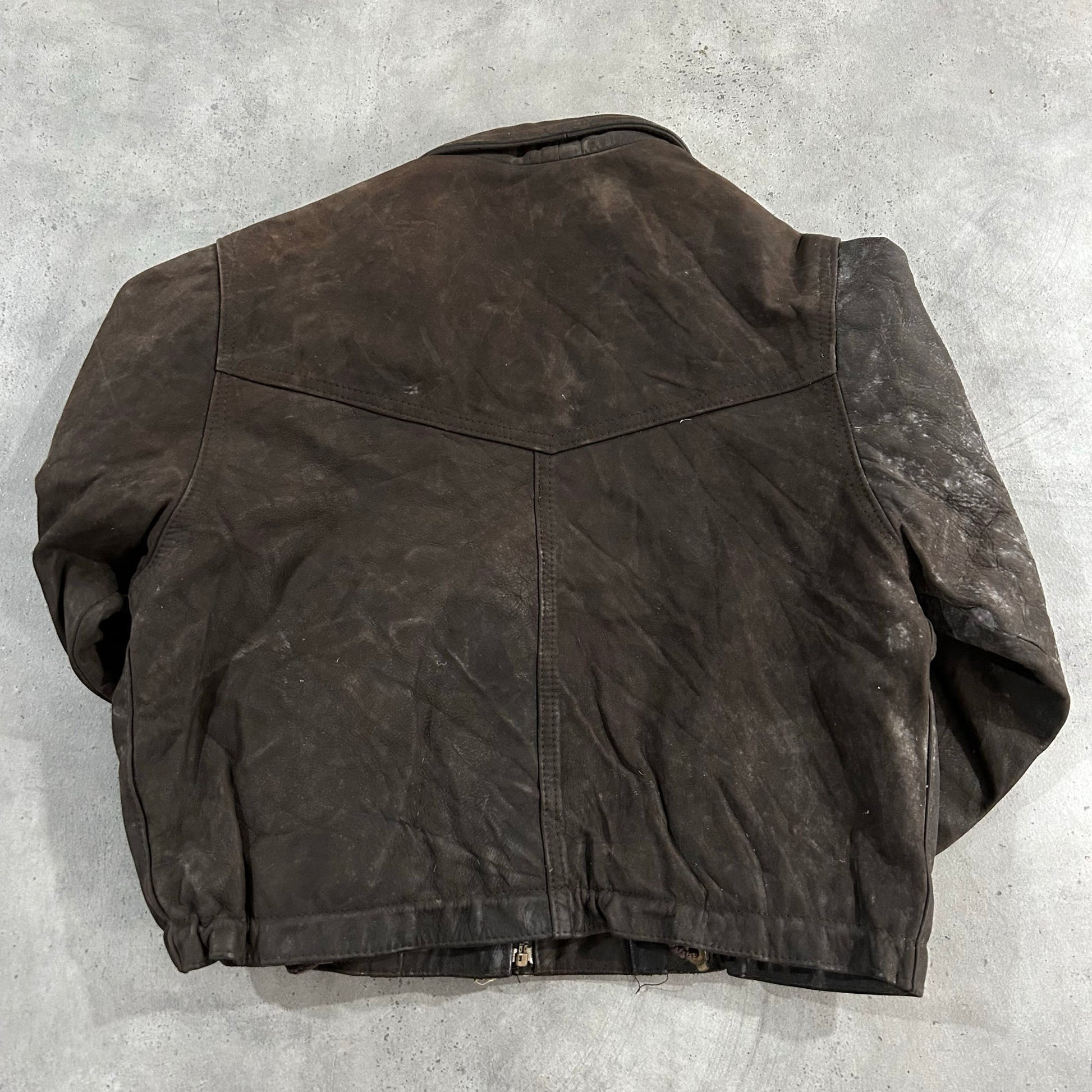 Vintage Workwear Leather Jackets