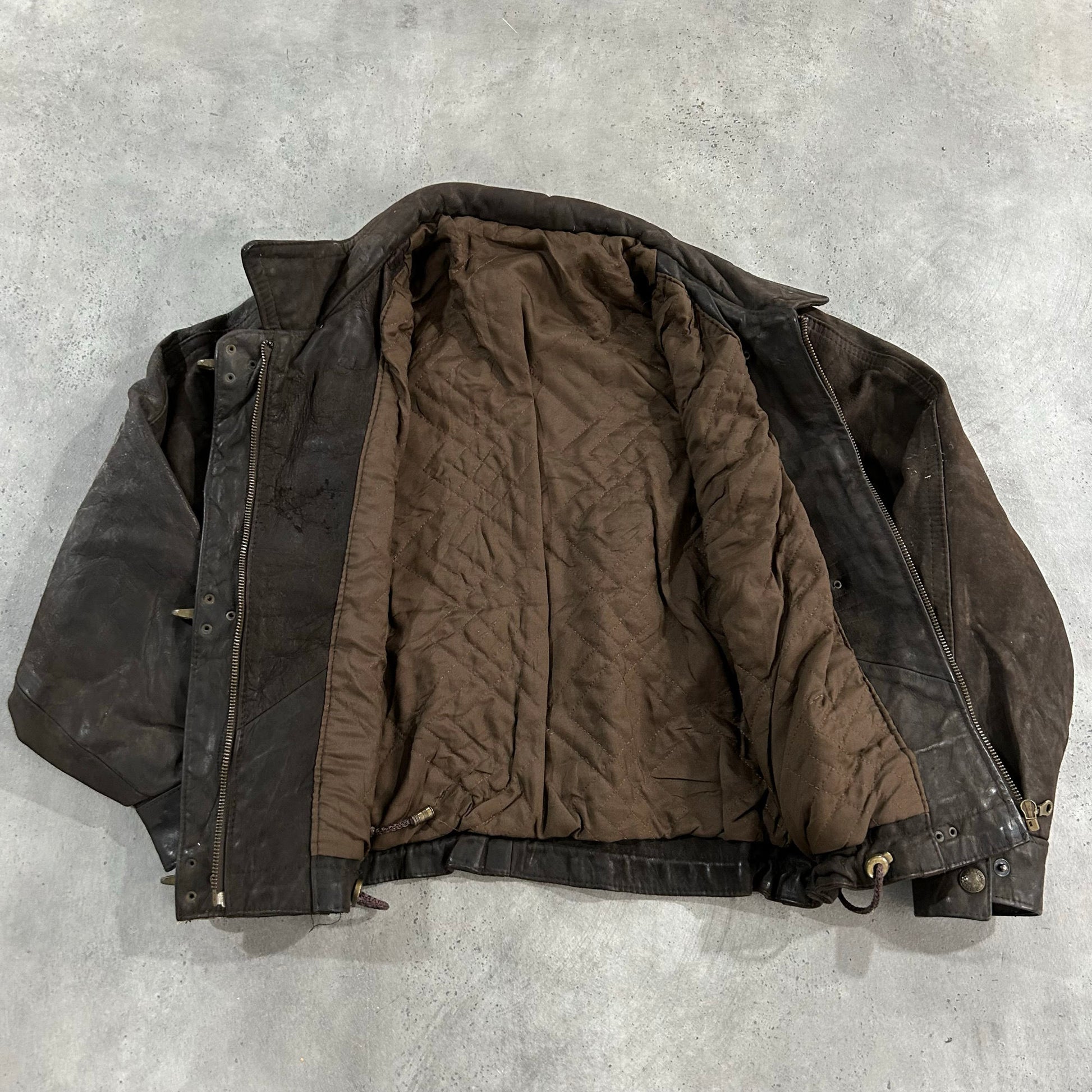 Vintage Workwear Leather Jackets