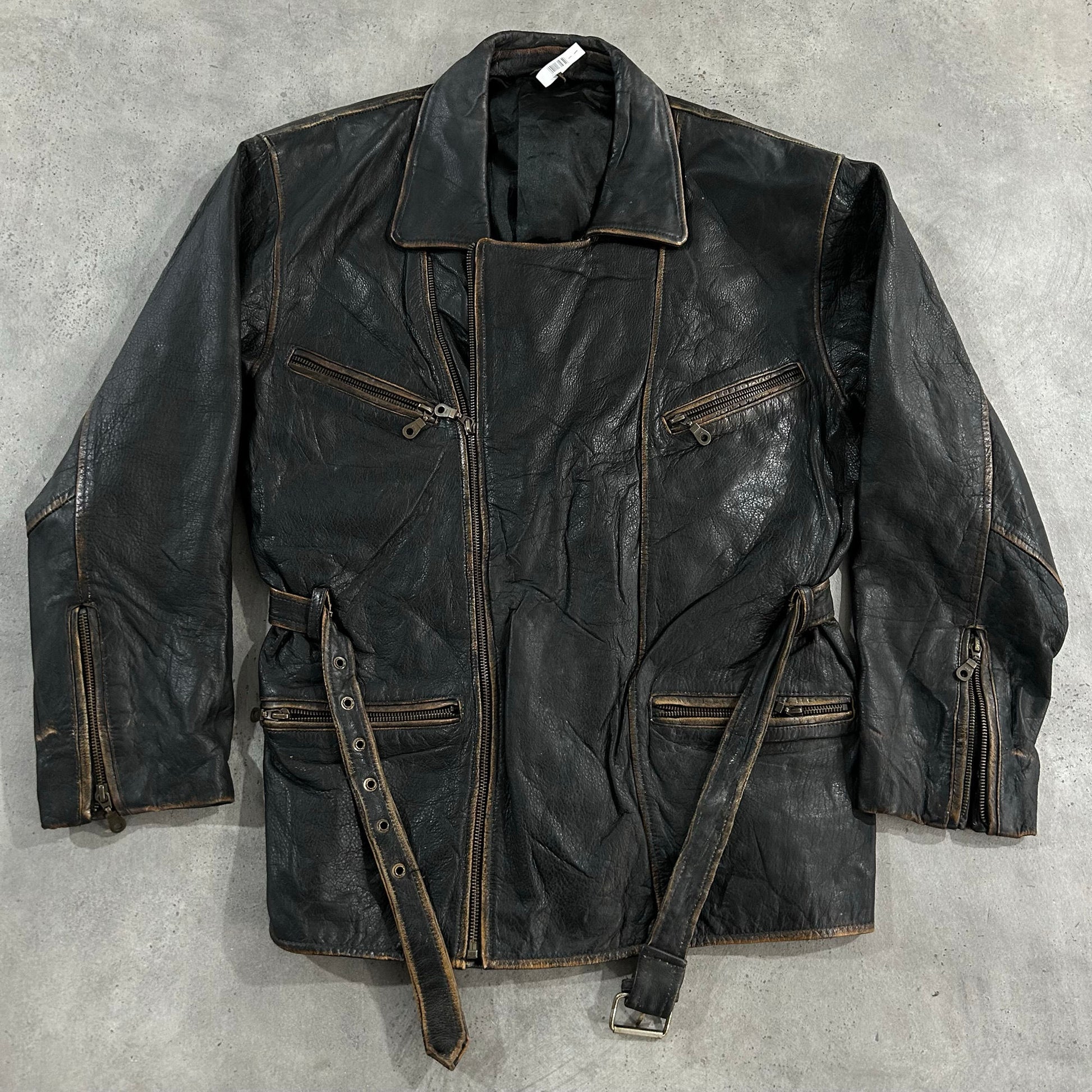 Vintage 70s-90s Double Rider Leather Jackets
