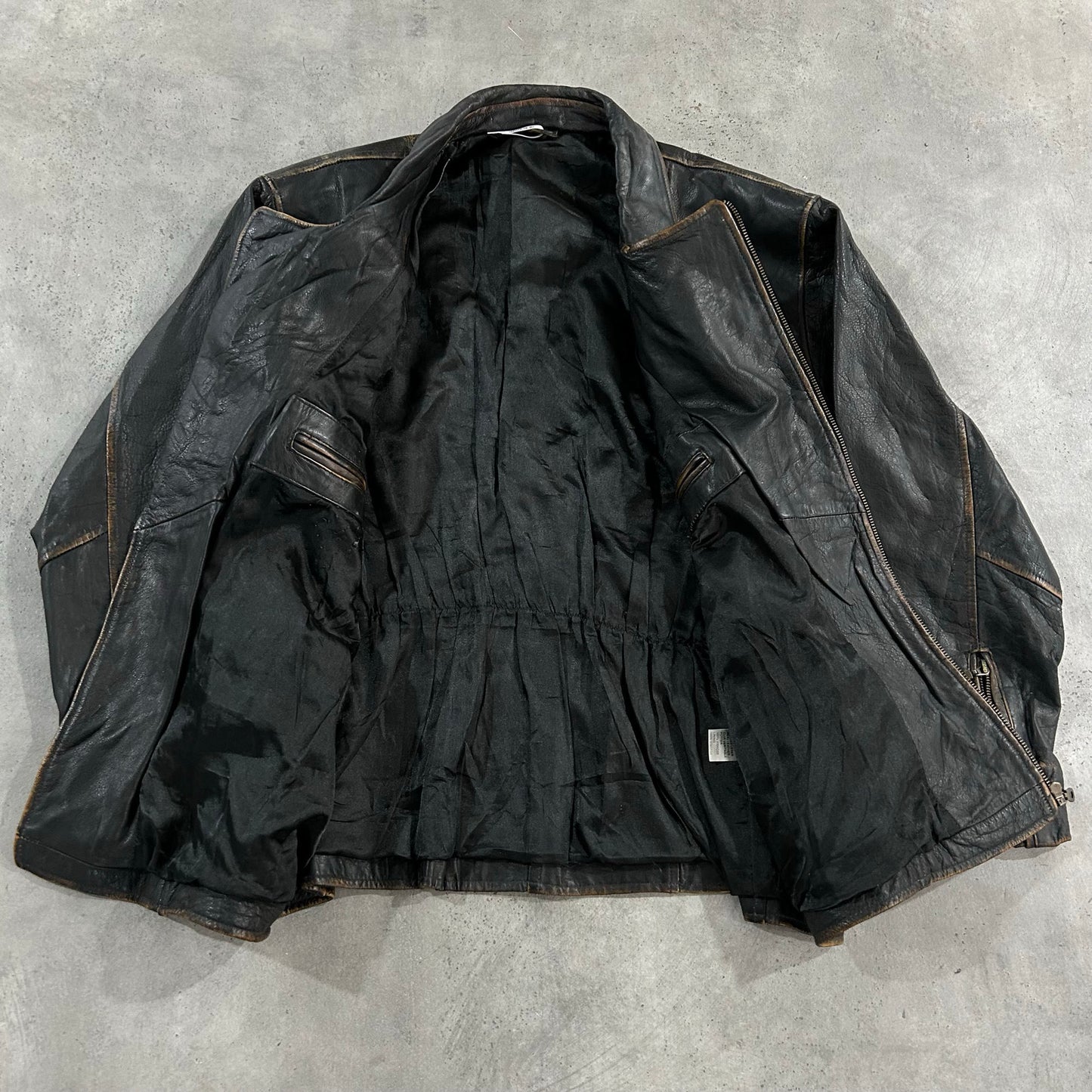 Vintage 70s-90s Double Rider Leather Jackets