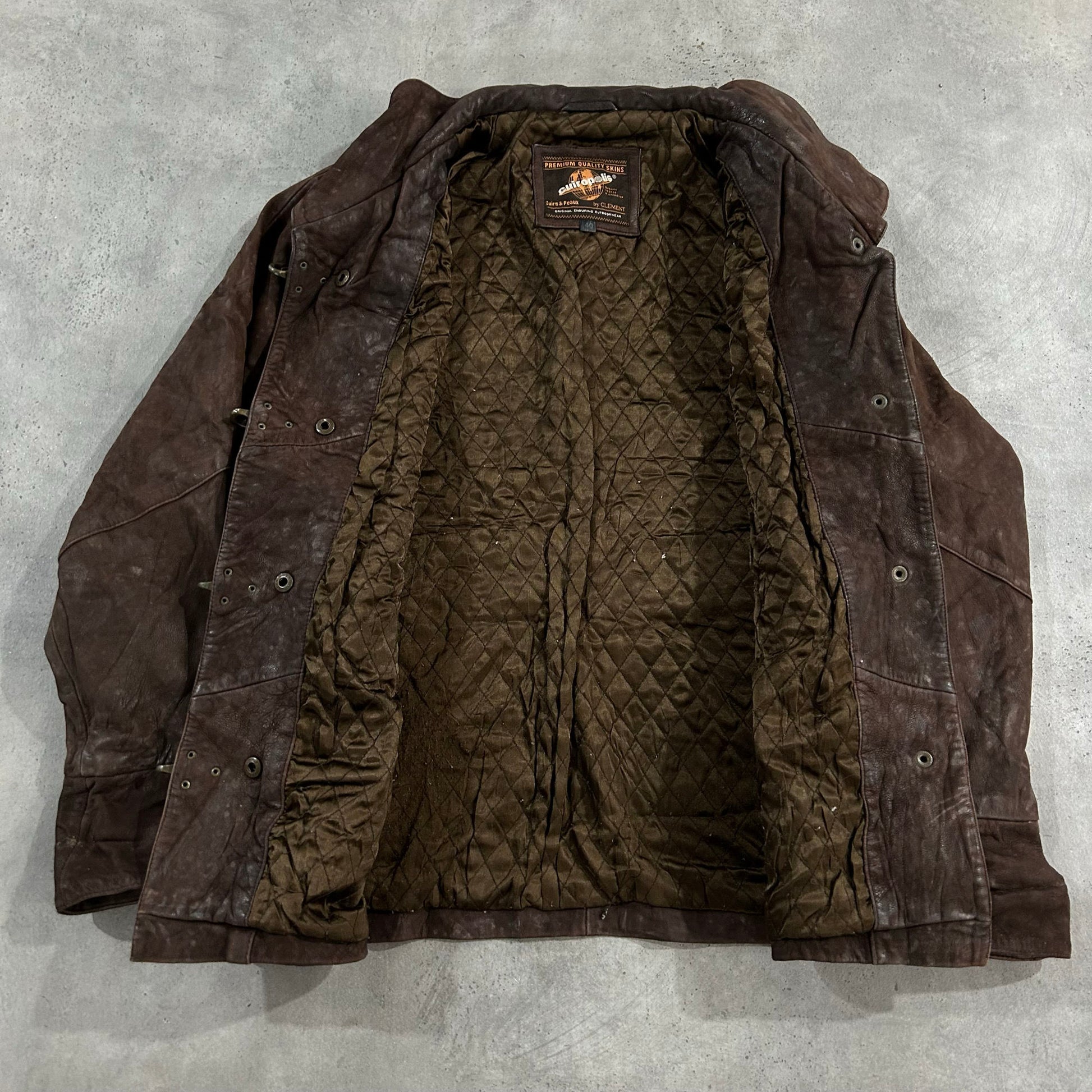 Vintage 70s-90s France Leather Jackets