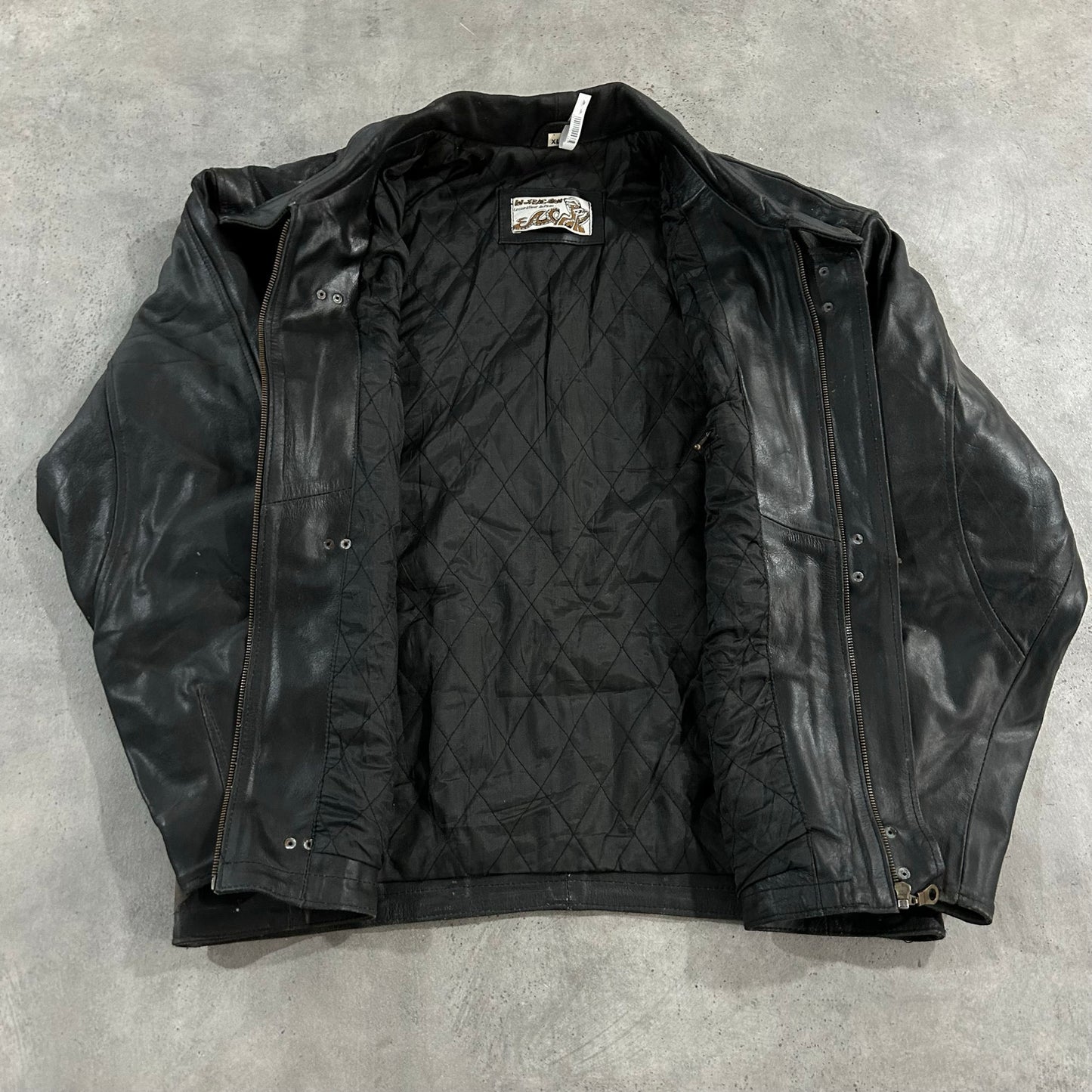 Vintage 70s-90s France Workwear Leather Jackets