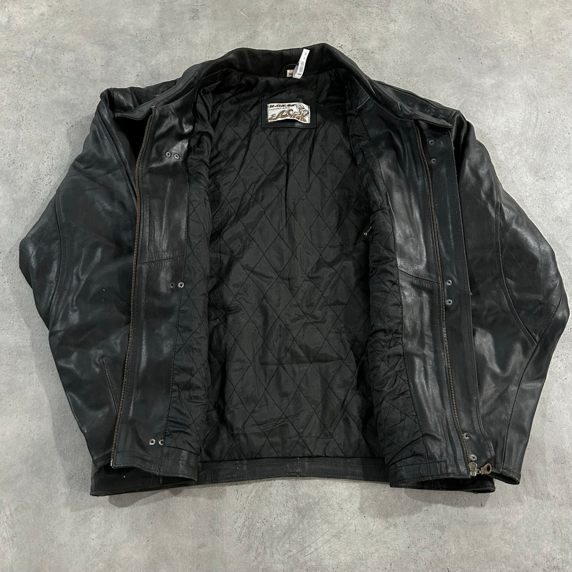 Vintage 70s-90s France Workwear Leather Jackets