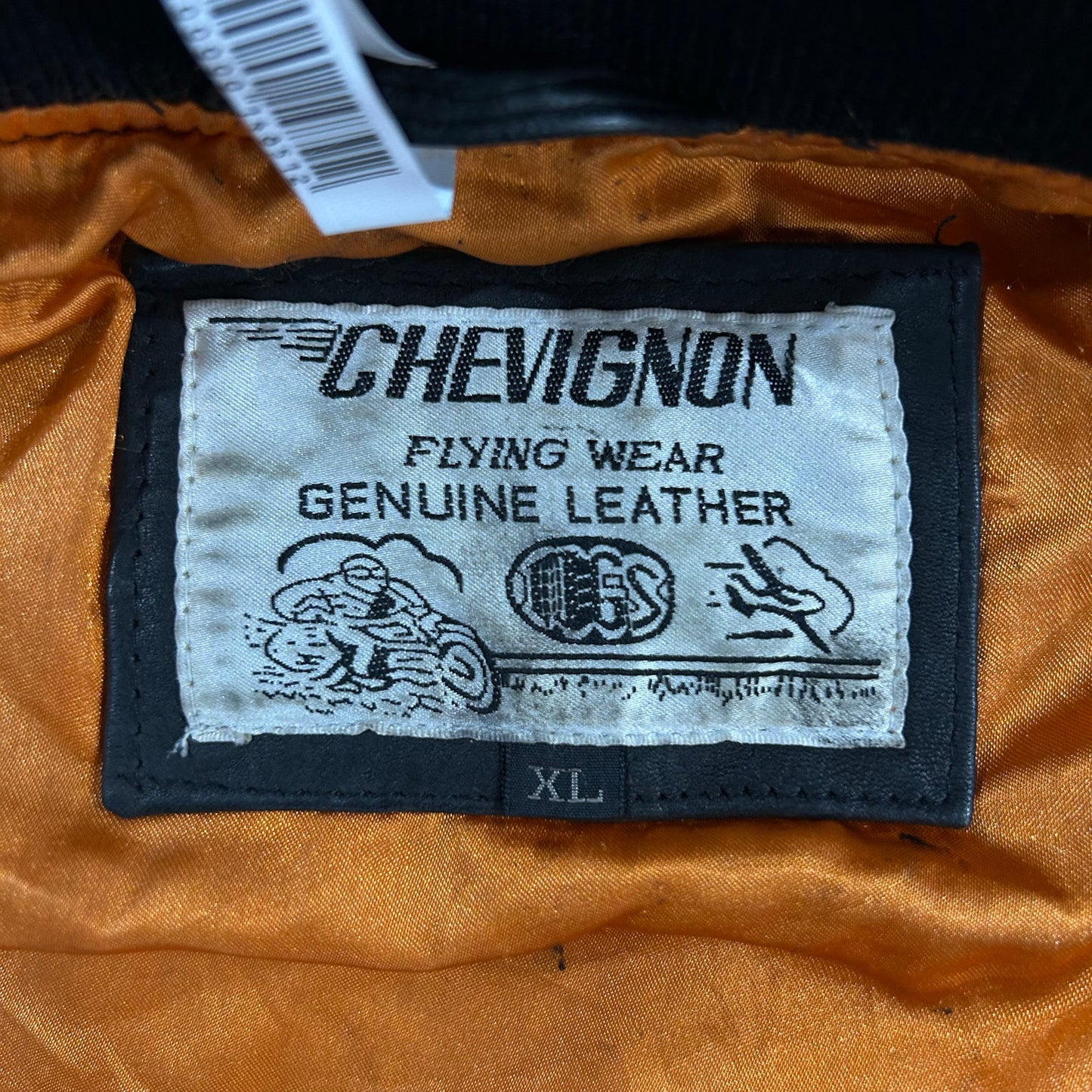 Vintage 70s-90s France Chevignon Military Flight Leather Jackets