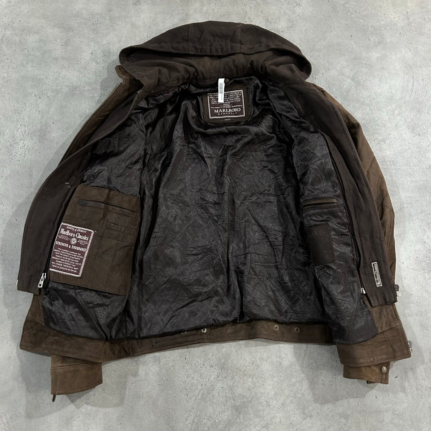 Vintage 70s-90s Marlboro Workwear Leather Jackets