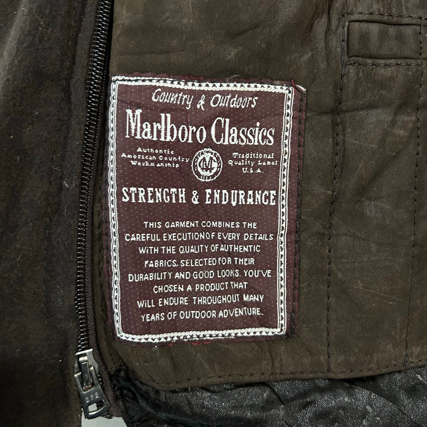 Vintage 70s-90s Marlboro Workwear Leather Jackets