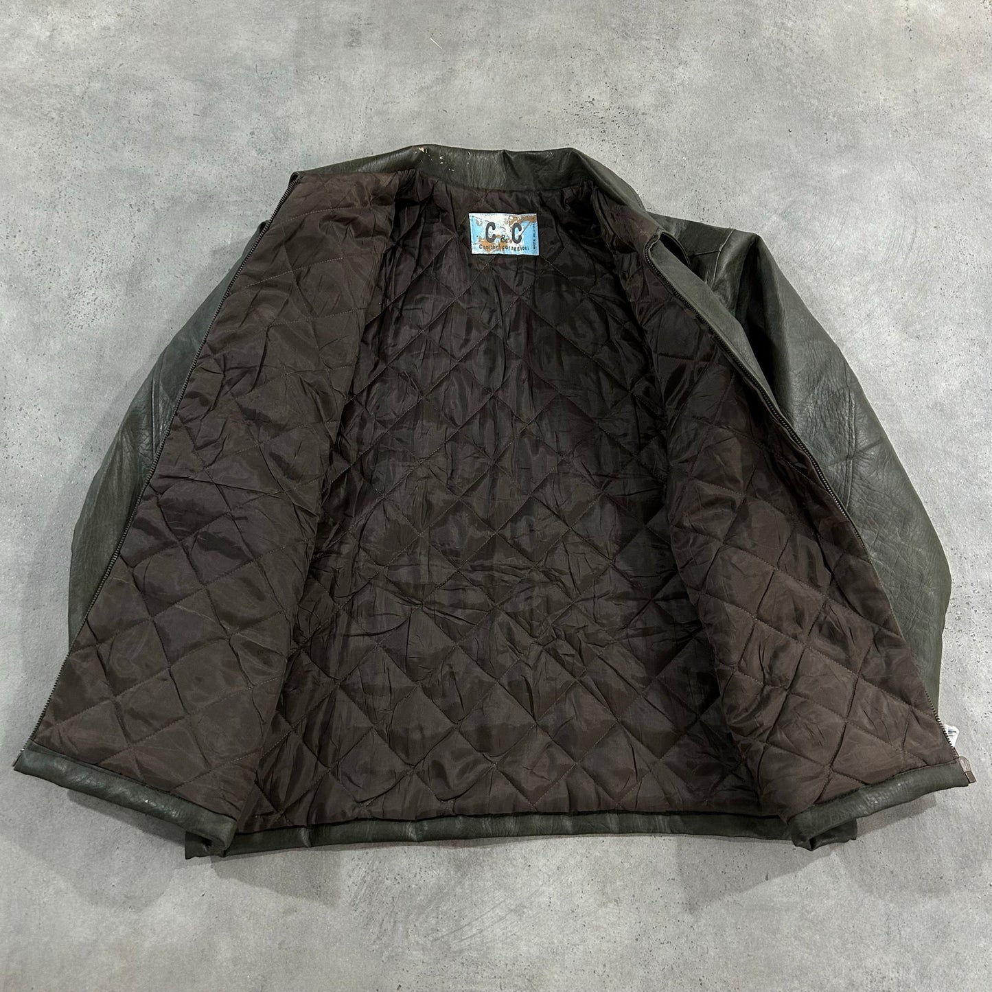 Vintage 70s-90s Italy Flight Leather Jackets