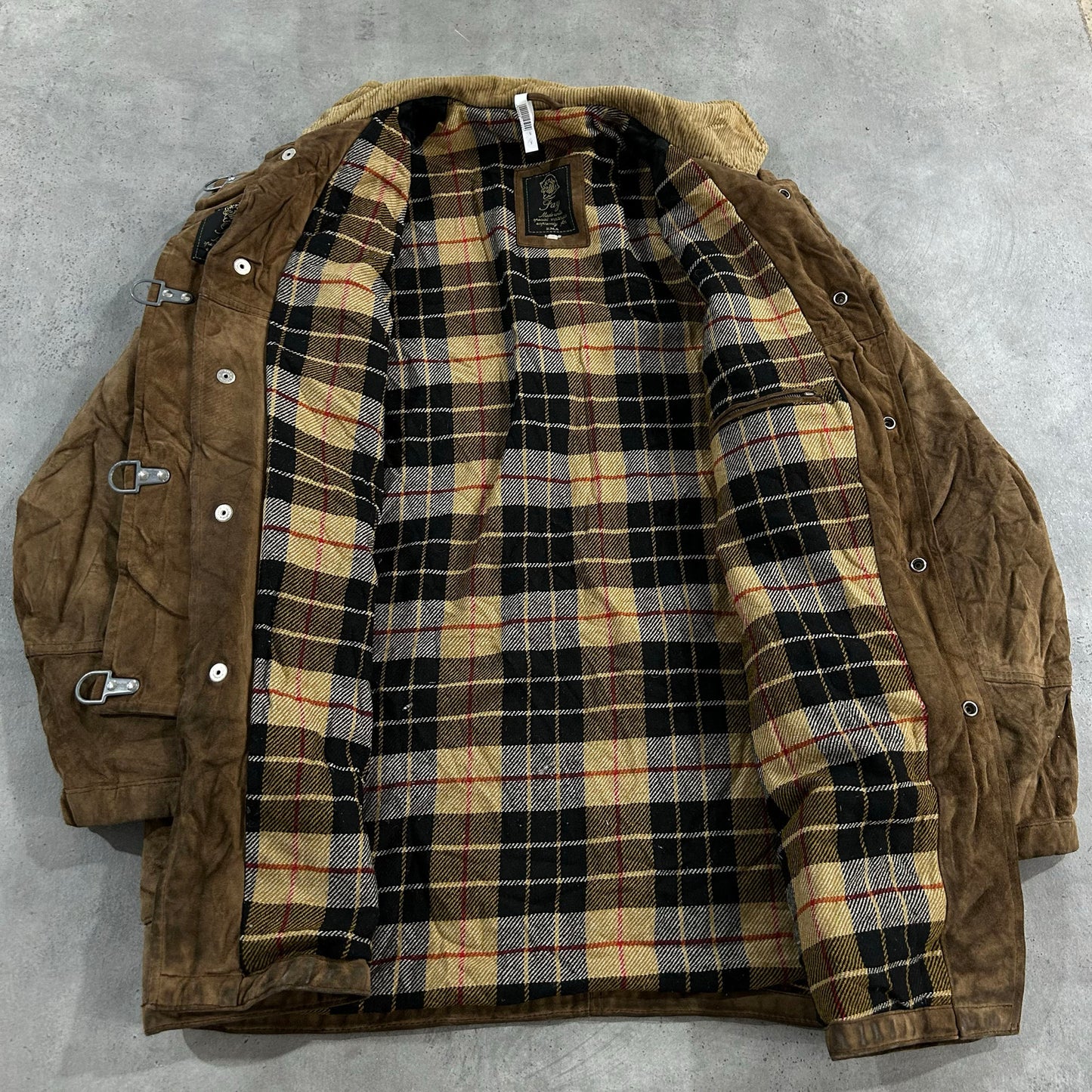 Vintage 70s-90s Italy Workwear Mid-Length Leather Jackets