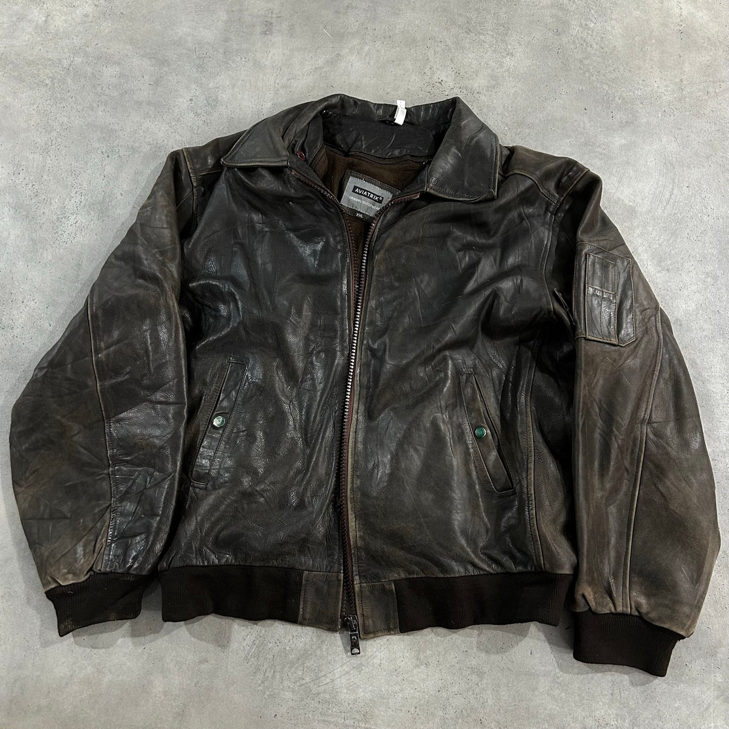Vintage Military Flight Leather Jackets