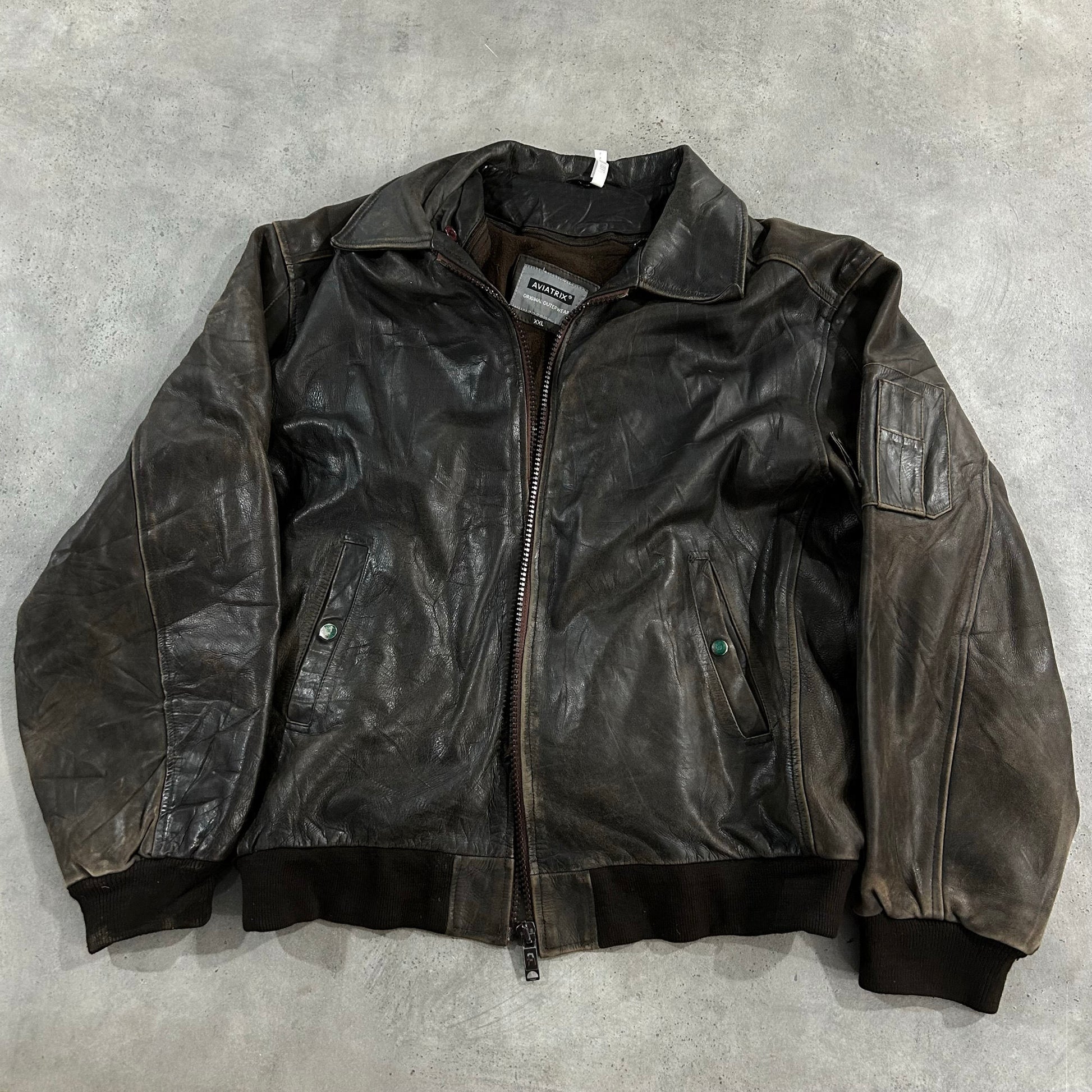 Vintage Military Flight Leather Jackets