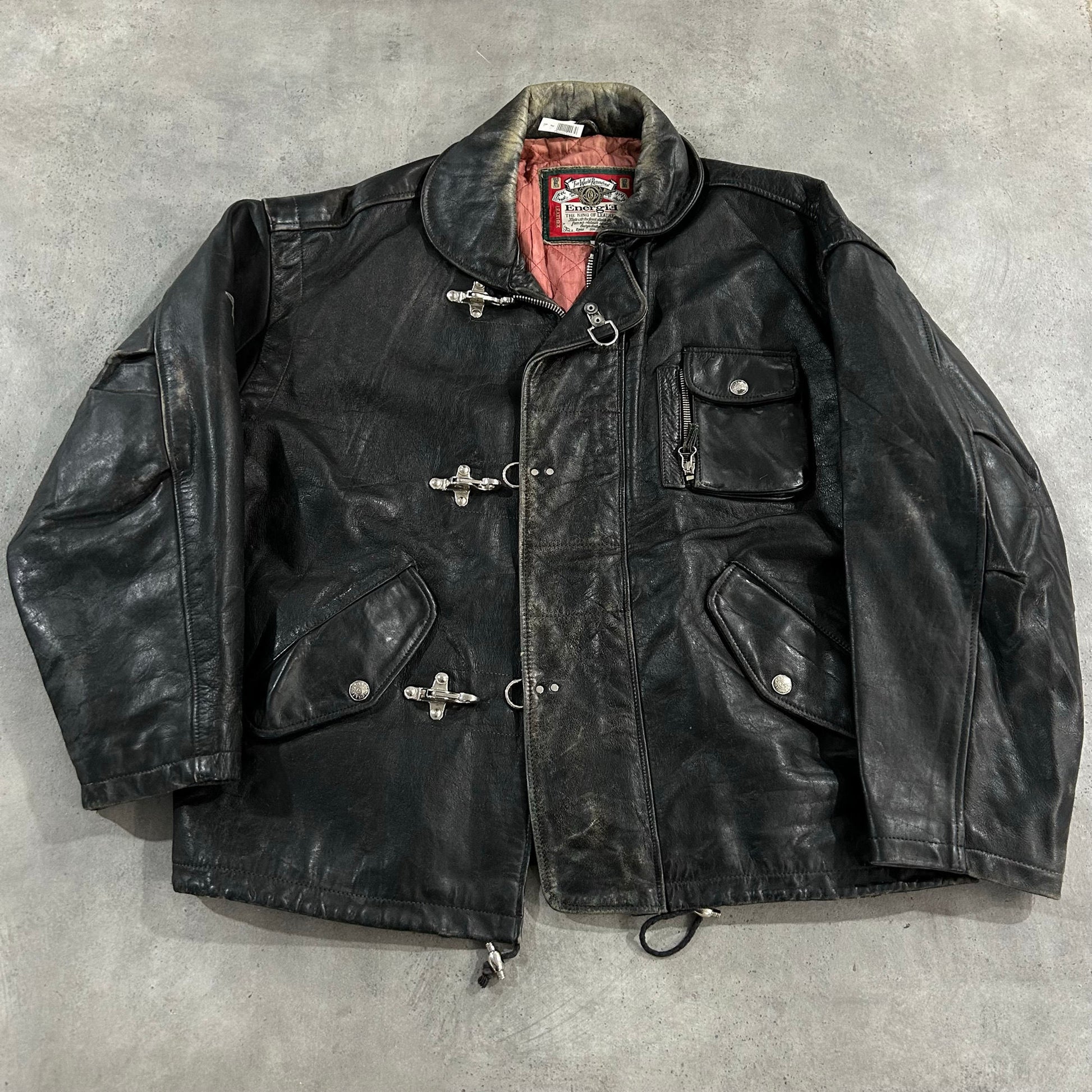 Vintage 70s-90s Italy Workwear Leather Jackets