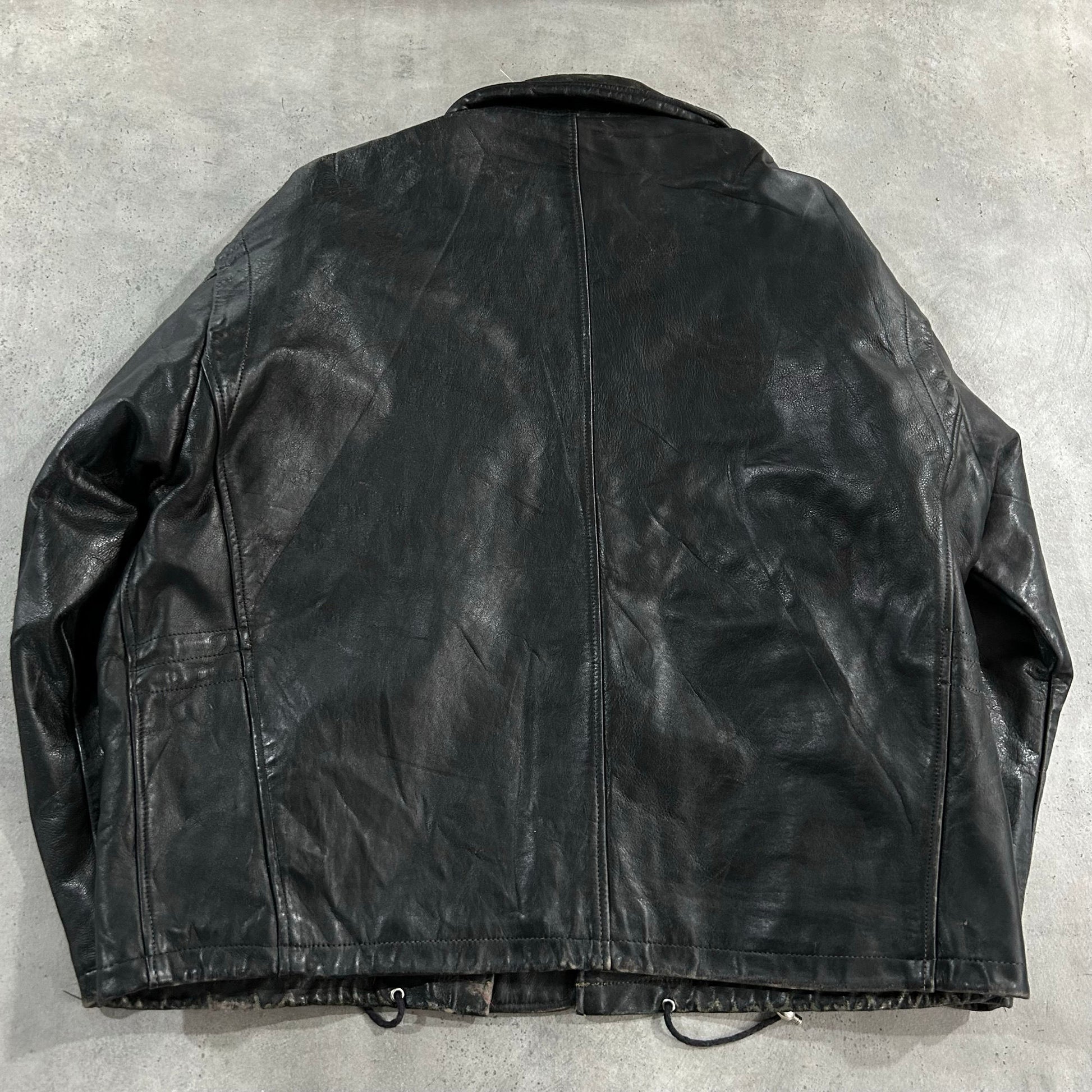 Vintage 70s-90s Italy Workwear Leather Jackets