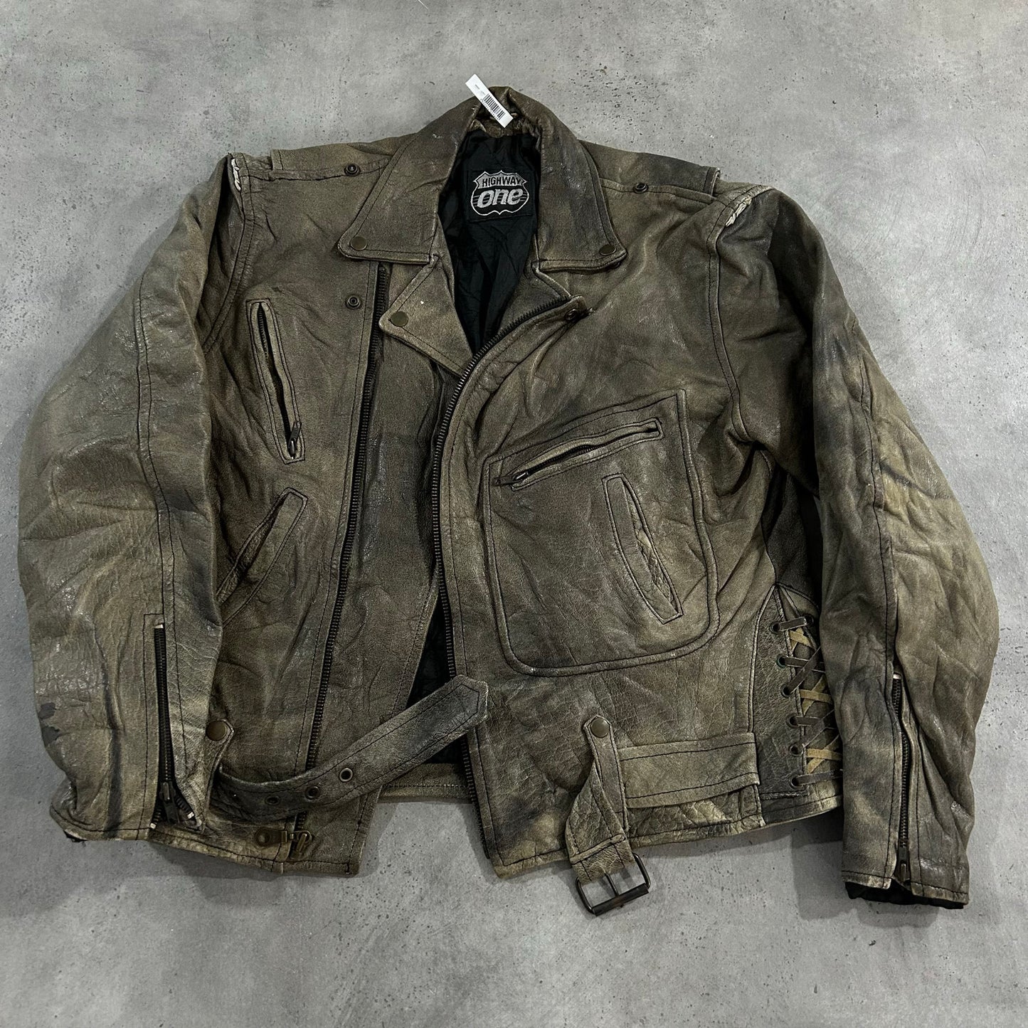 Vintage Retro Double Rider Leather Jackets